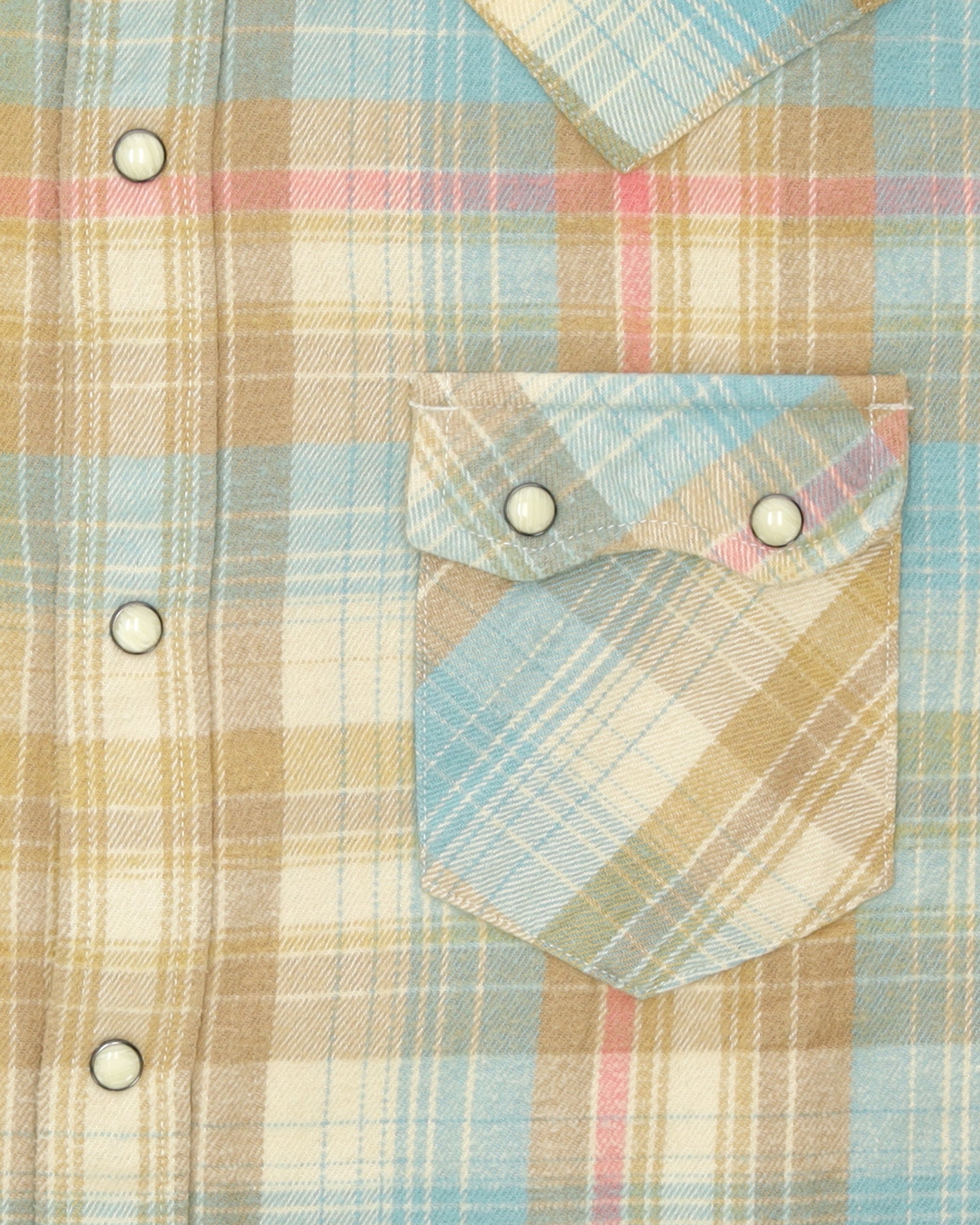 Josh Checkered Cotton Western Shirt