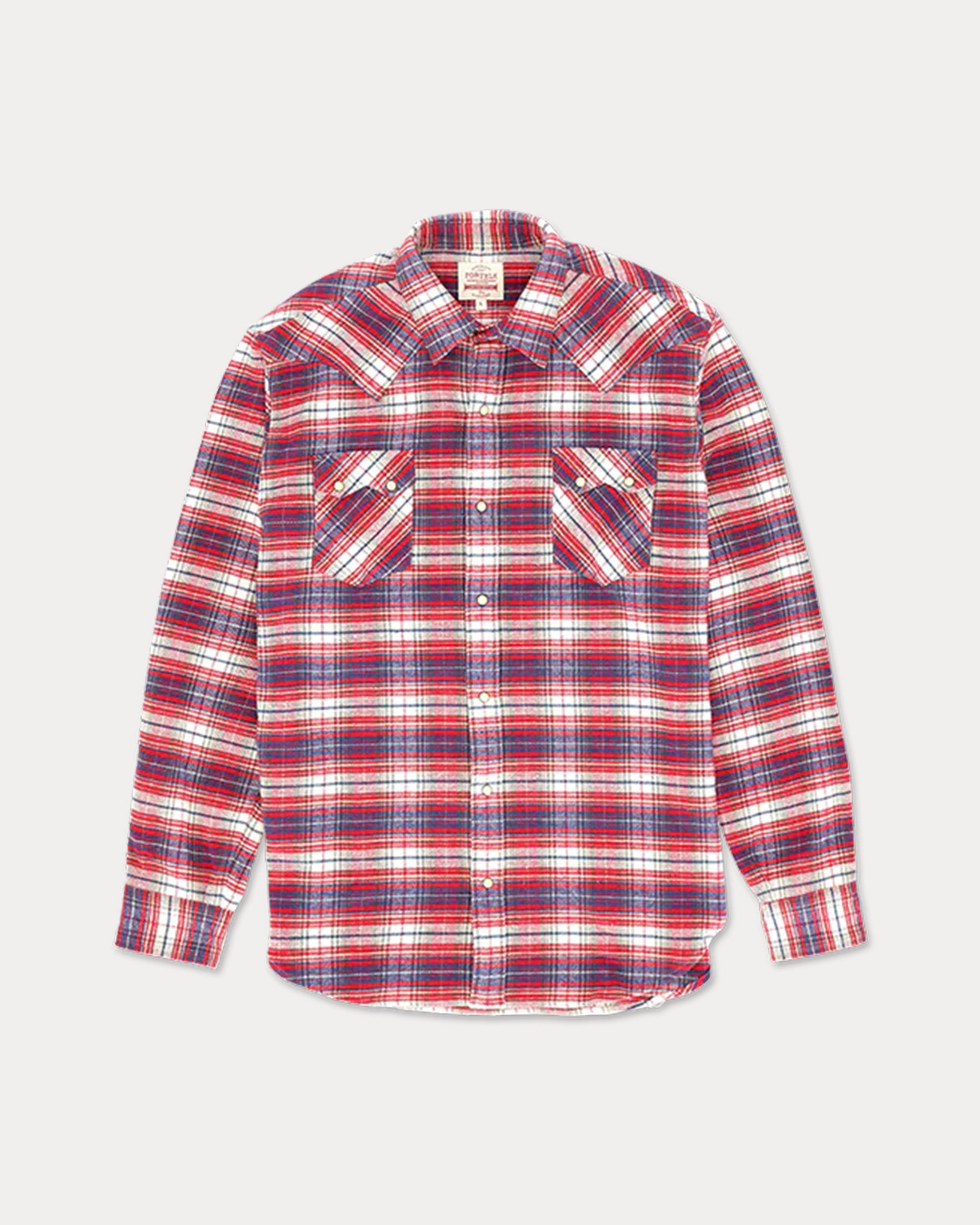 Josh Checkered Cotton Western Shirt