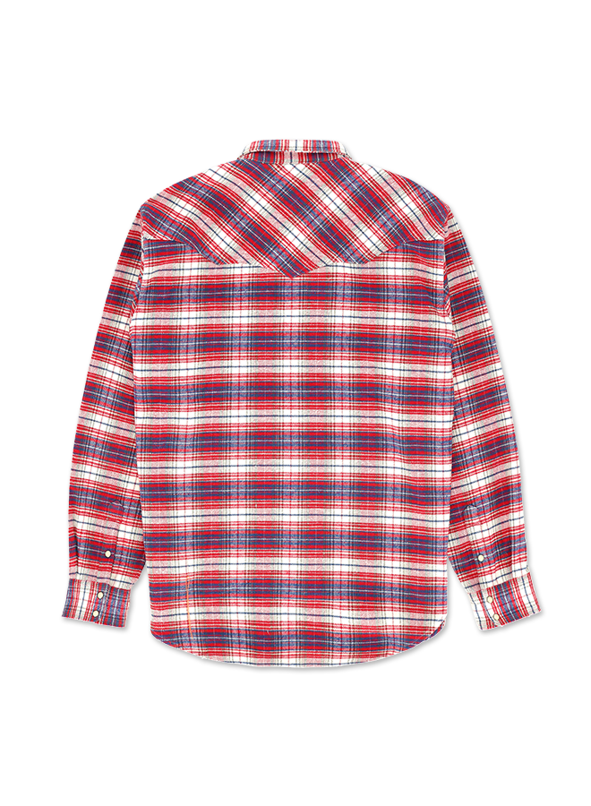 Josh Camicia Texana In Cotone A Quadri