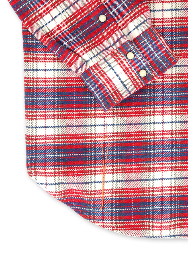 Josh Camicia Texana In Cotone A Quadri