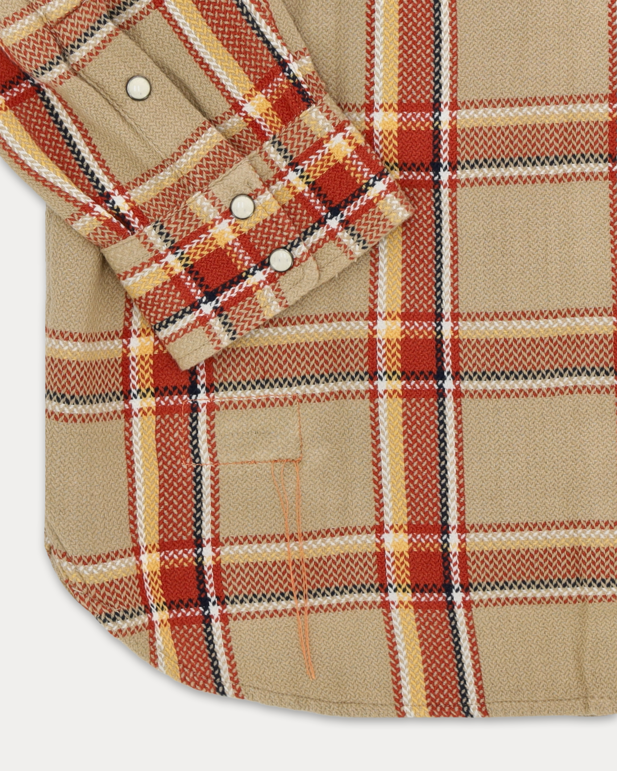 Josh Checkered Cotton Western Shirt