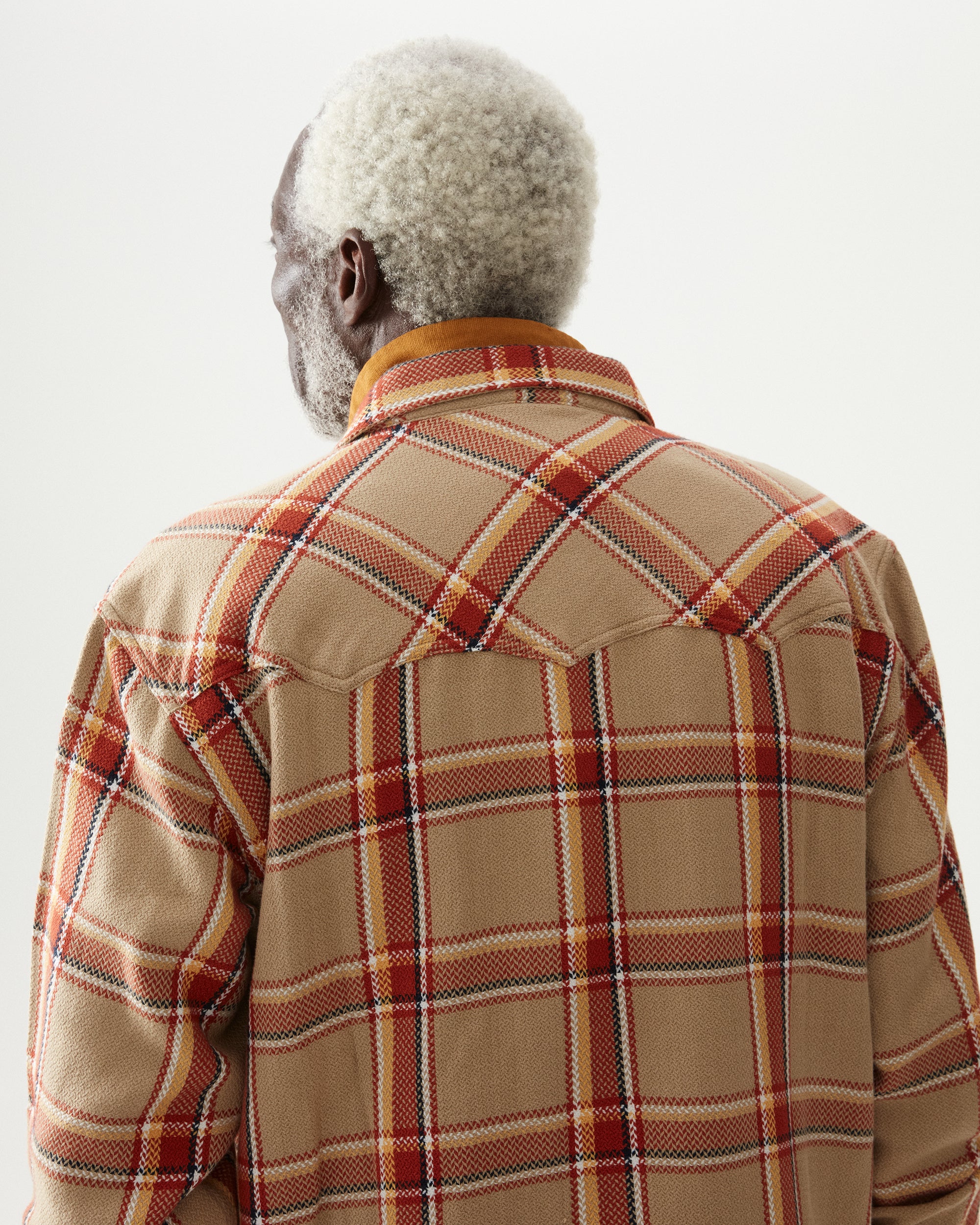 Josh Checkered Cotton Western Shirt