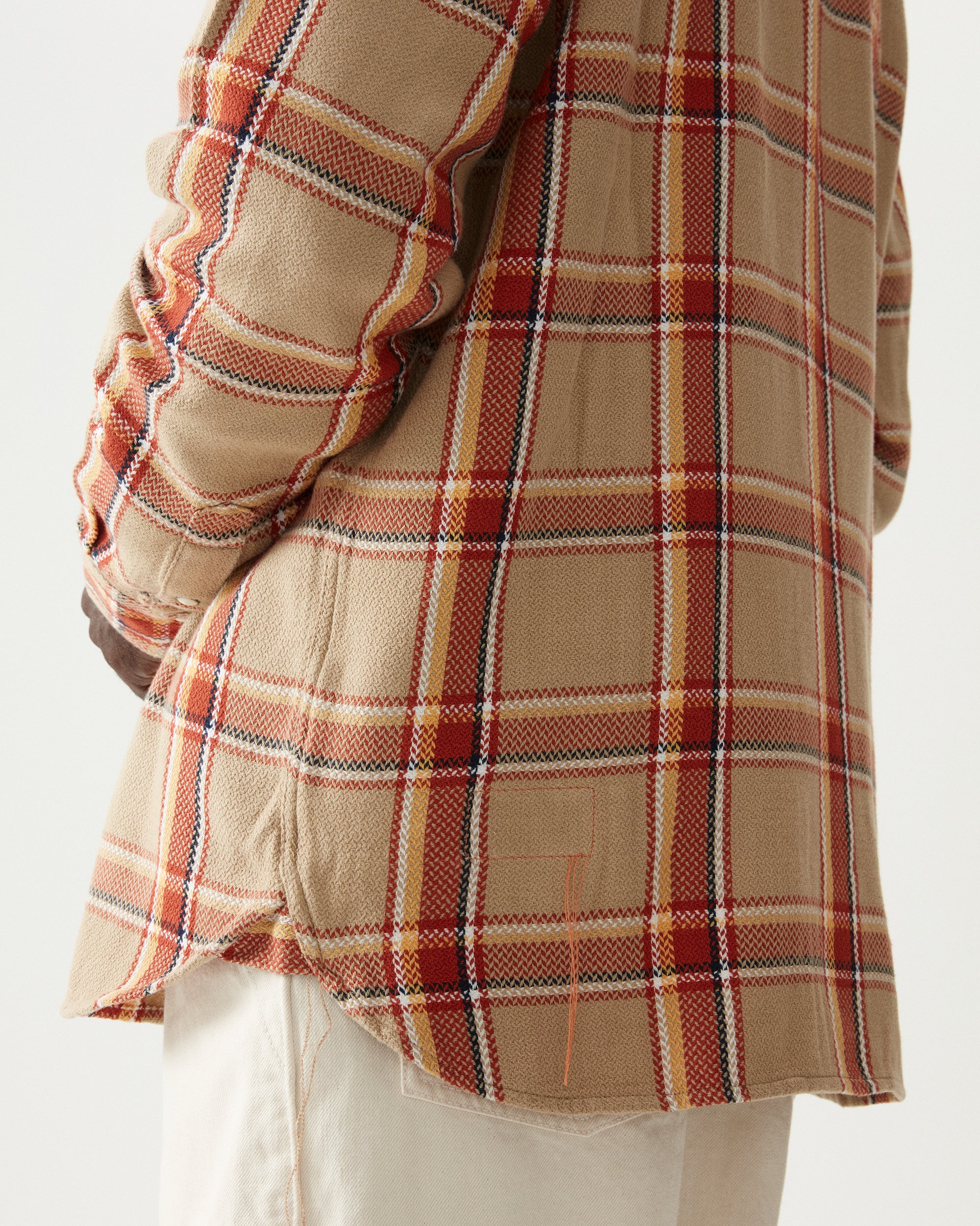 Josh Checkered Cotton Western Shirt