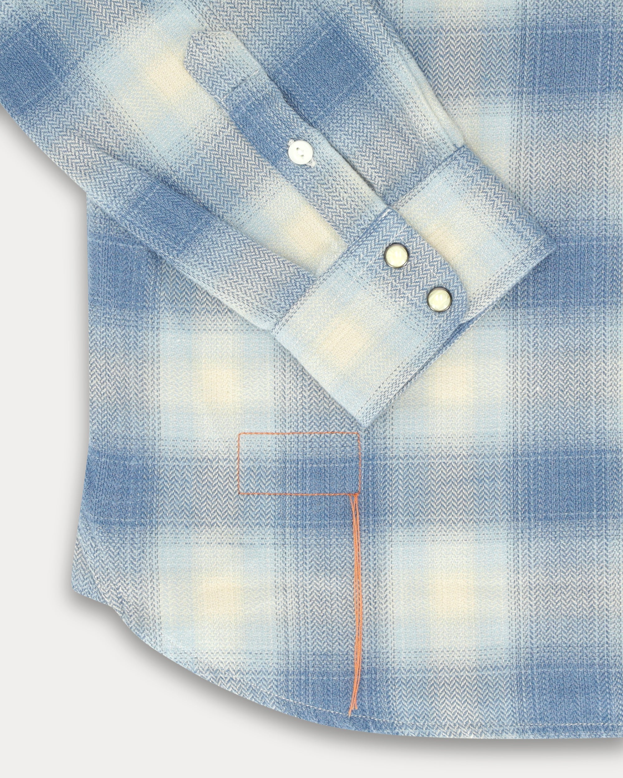 Josh Camicia texana in Cotone a Quadri