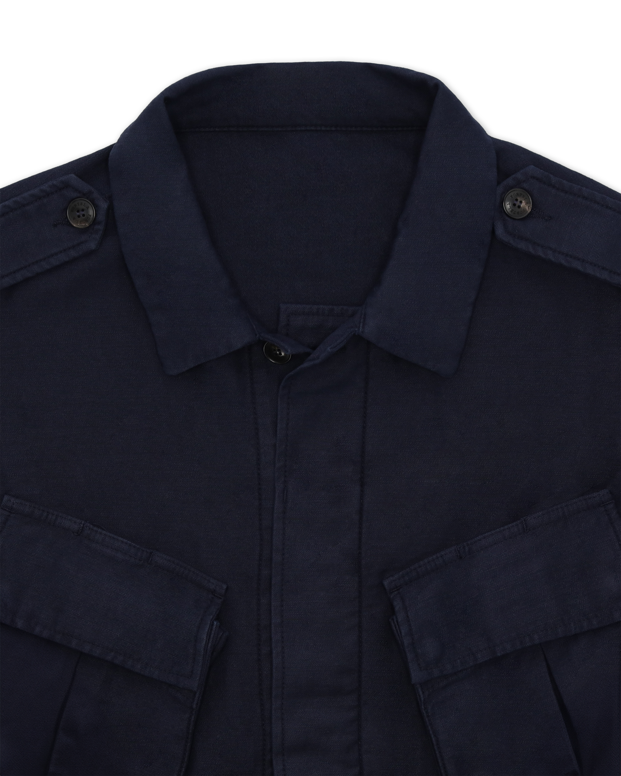 Jungle Giacca Con Tasche In Cotone