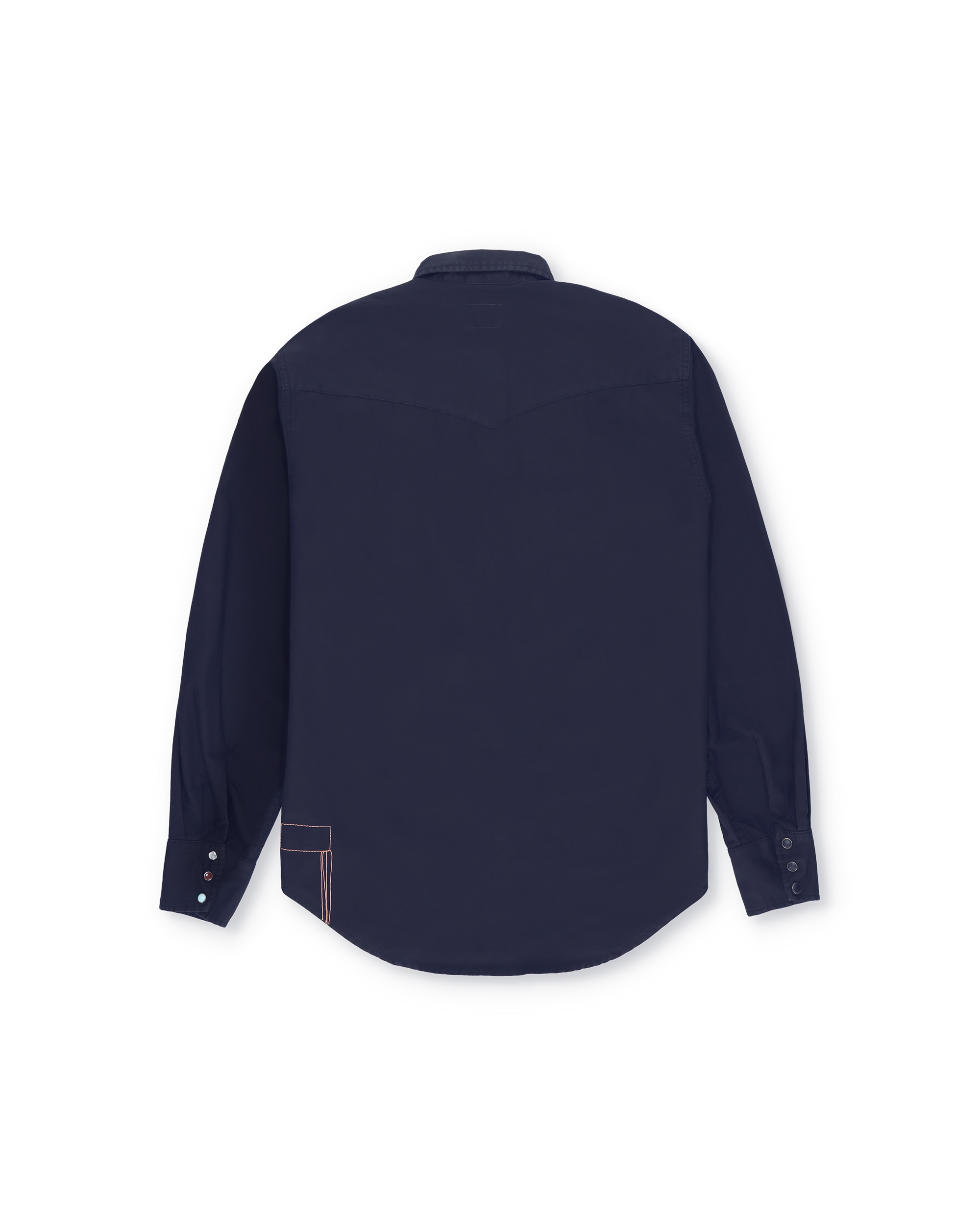 Kayacebb Camicia Western Bottone Nero