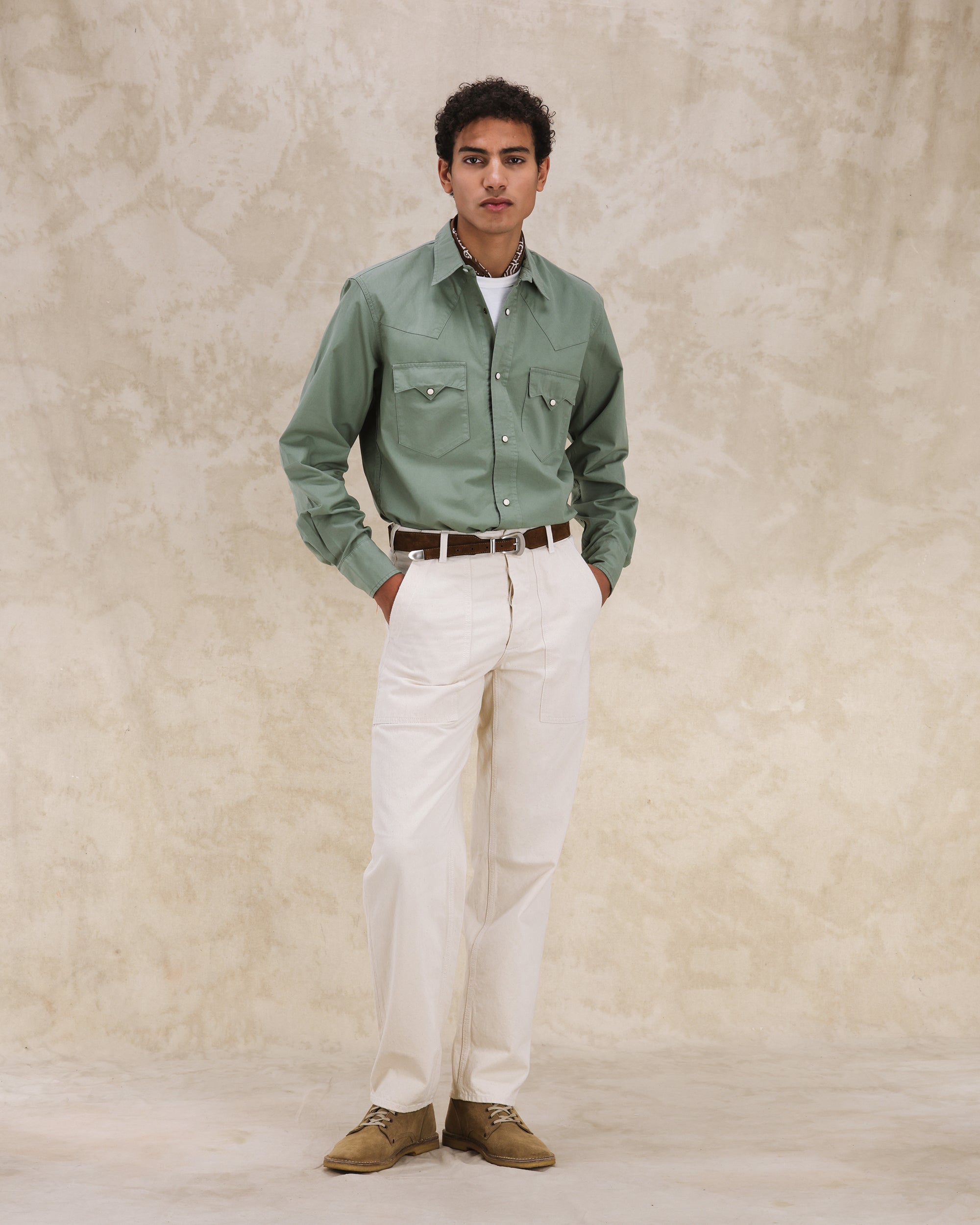 Kayace Camicia Texana In Cotone