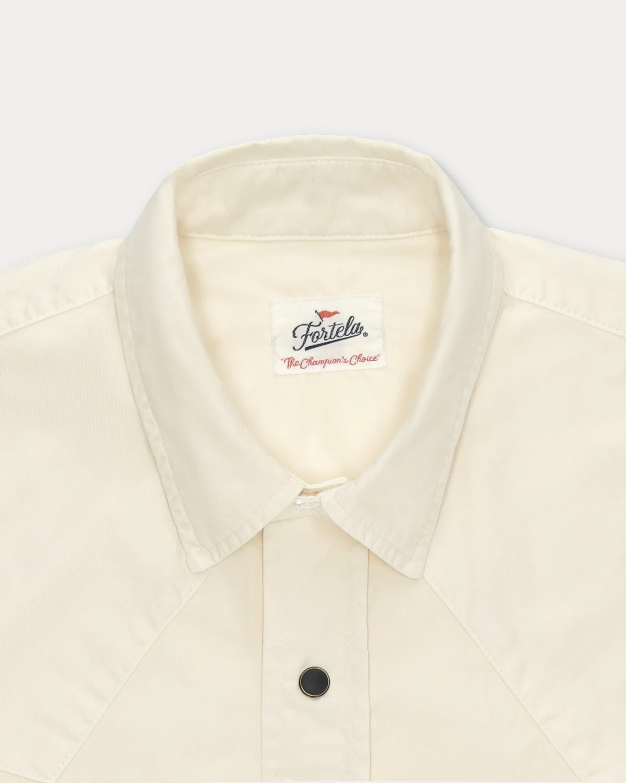 Kayacebb Camicia Texana in Twill di Cotone