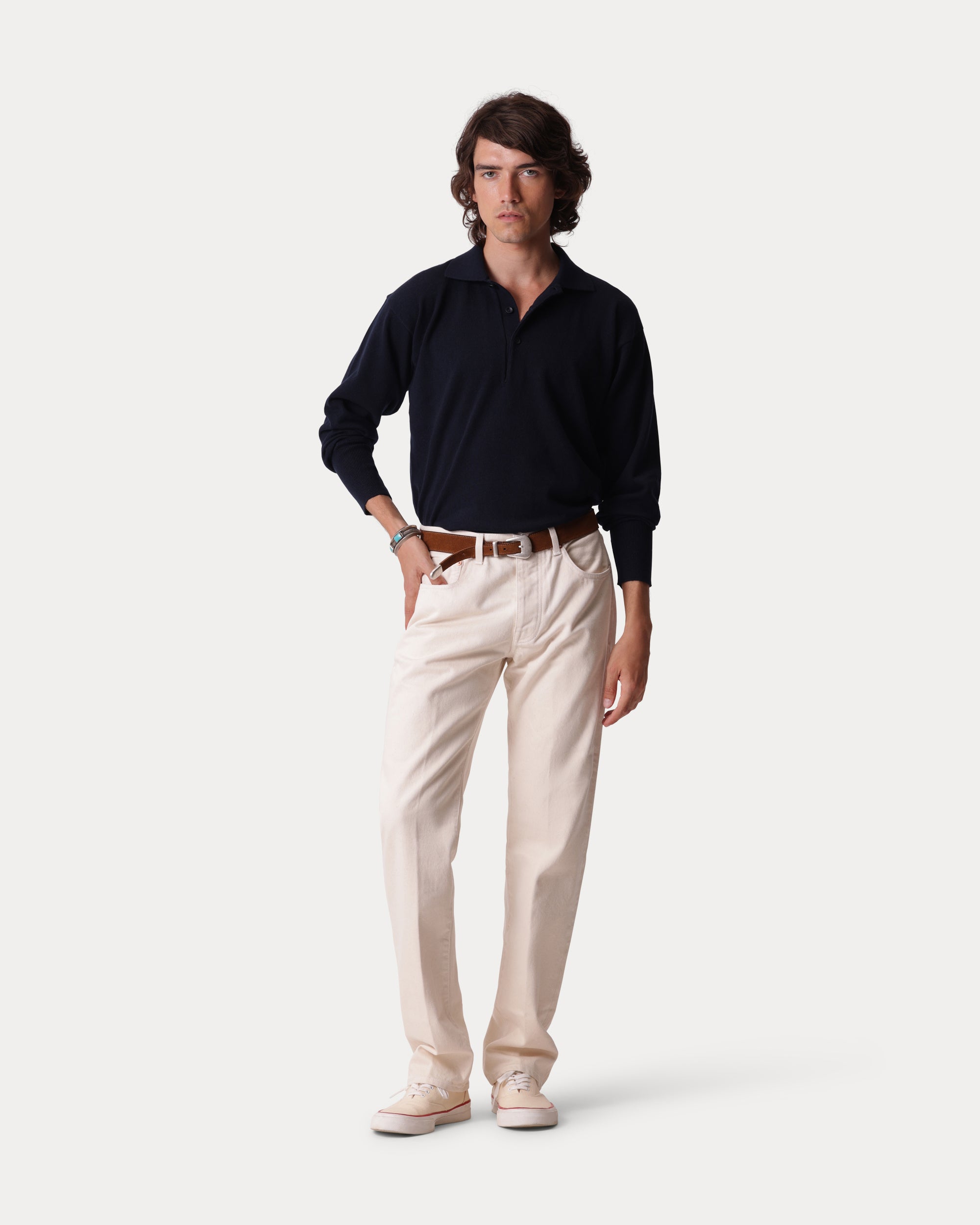 Kenneth Cashmere Polo