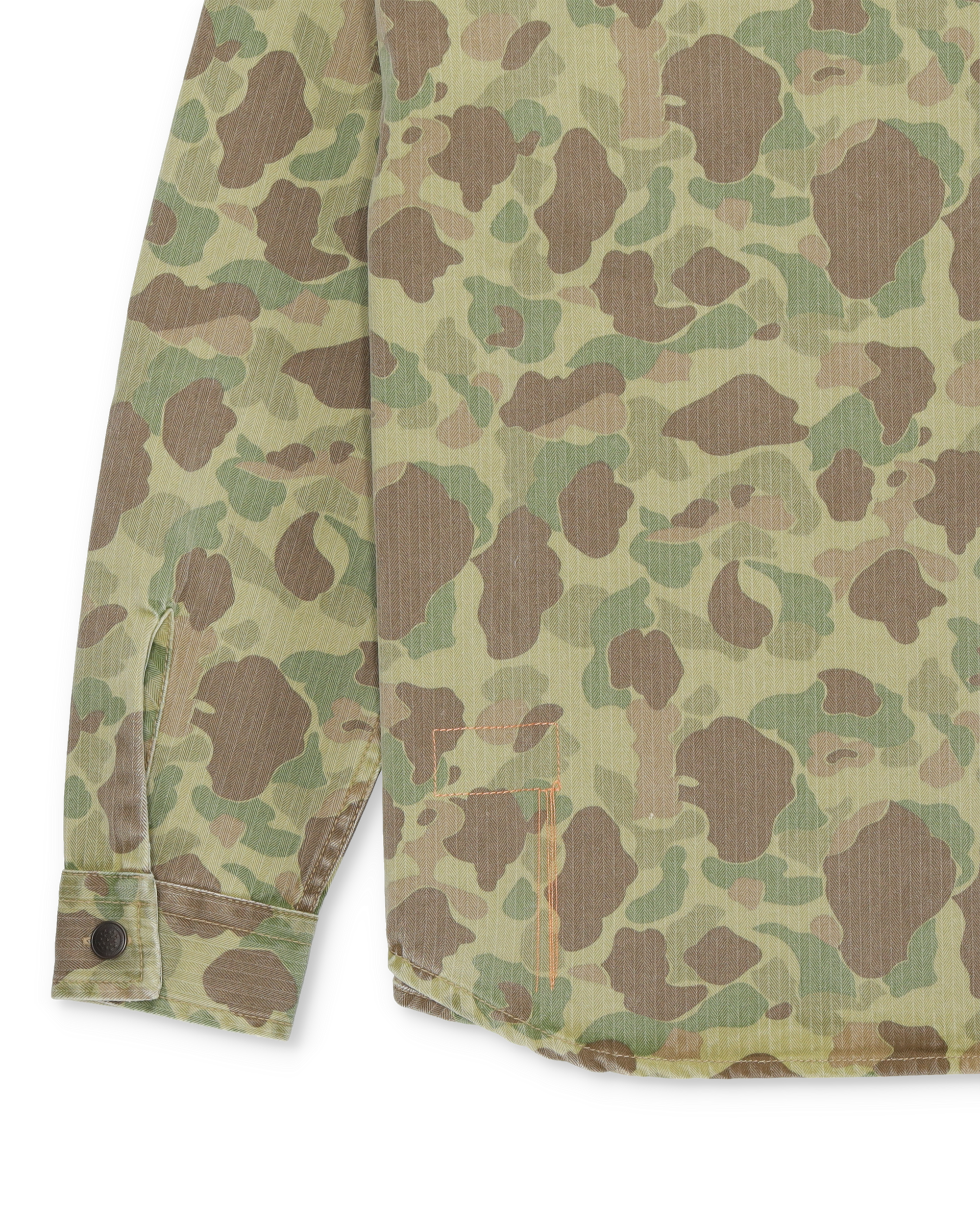 Kenny Overshirt Camouflage In Cotone