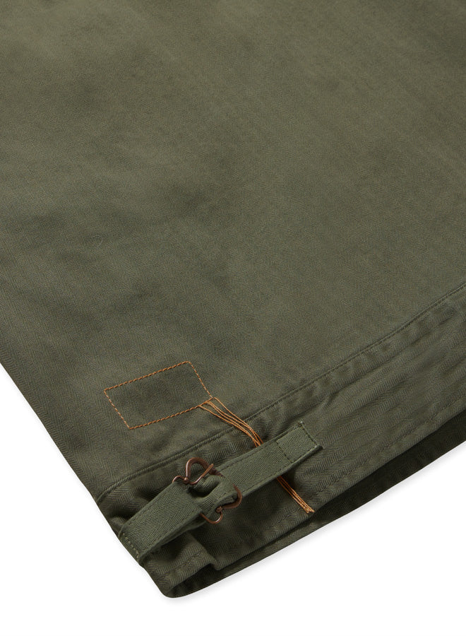 Khai Overshirt In Herringbone di Cotone