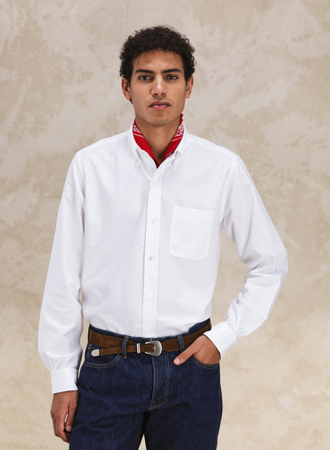 King Camicia Classica In Cotone