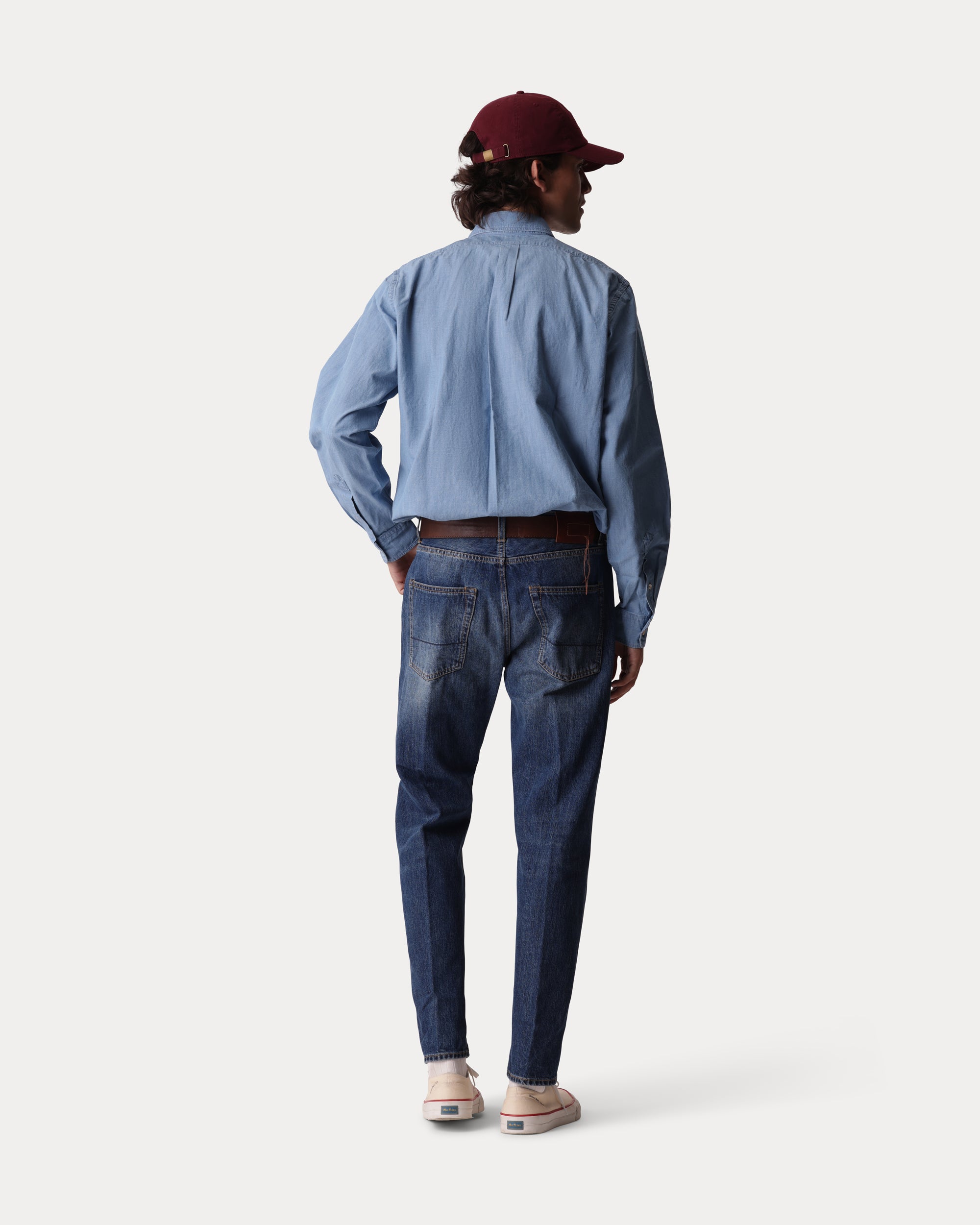 King Camicia In Chambray
