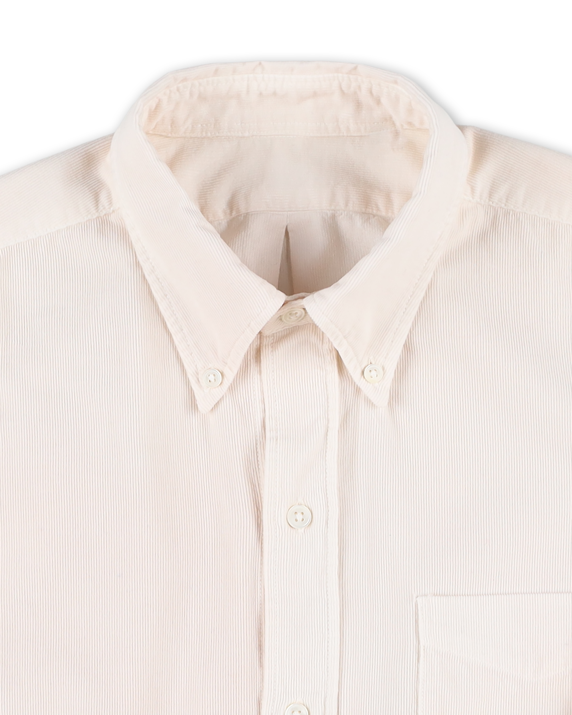 King Camicia In Velluto A Coste