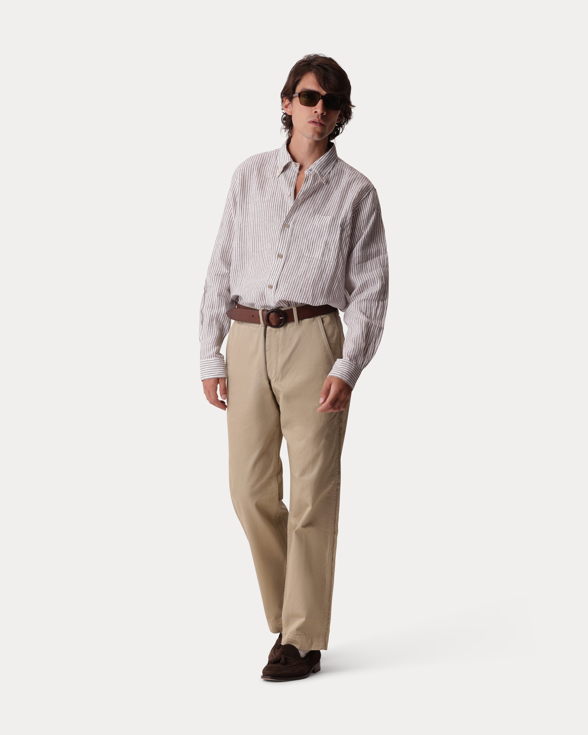 King Camicia In Lino