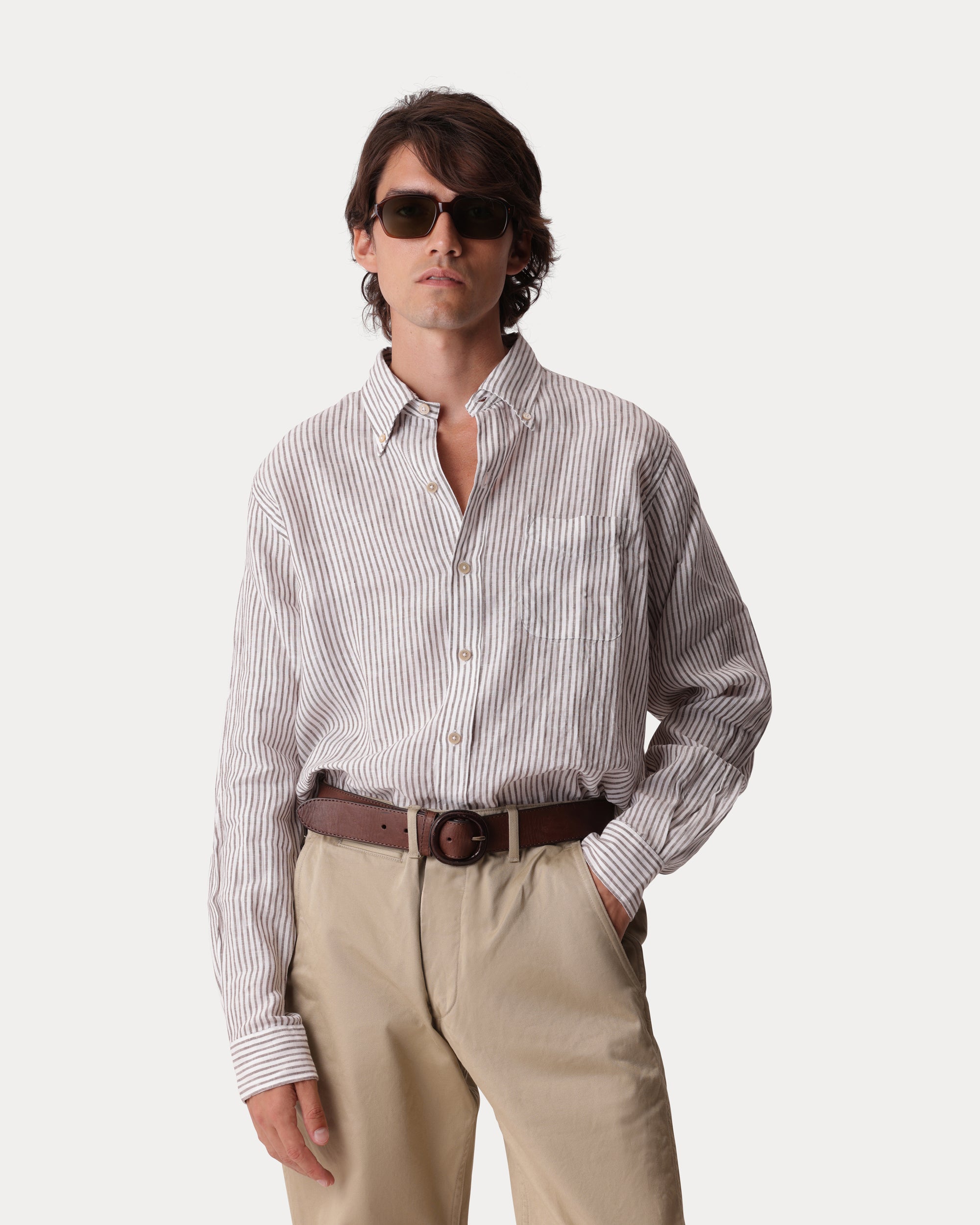 King Camicia In Lino