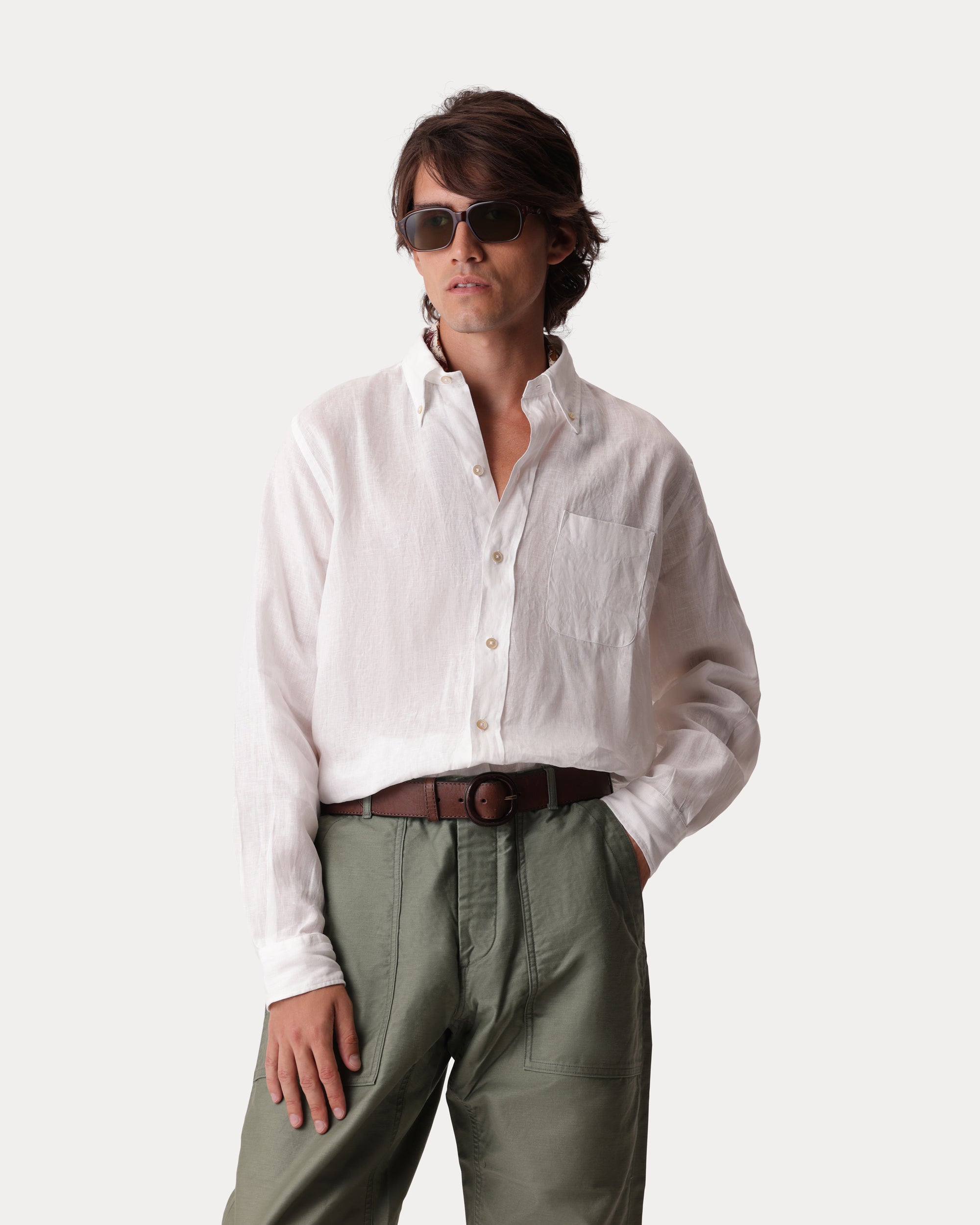 King Camicia In Lino