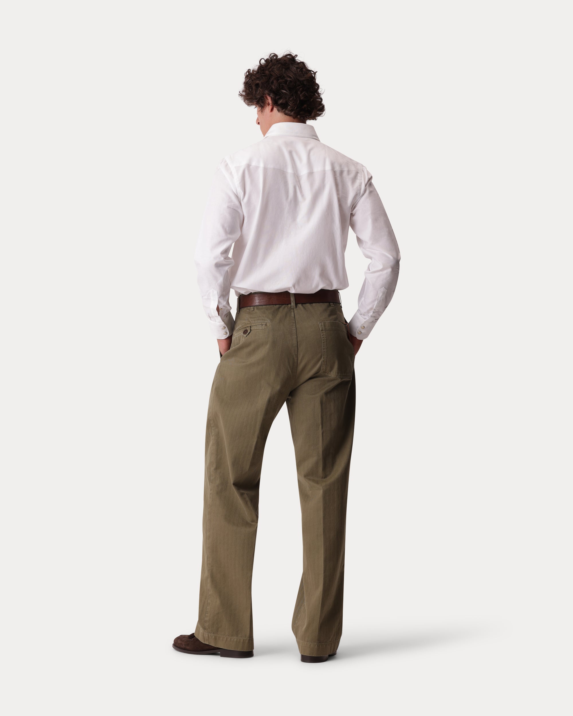 Laguna Camicia Sartoriale Western in Cotone