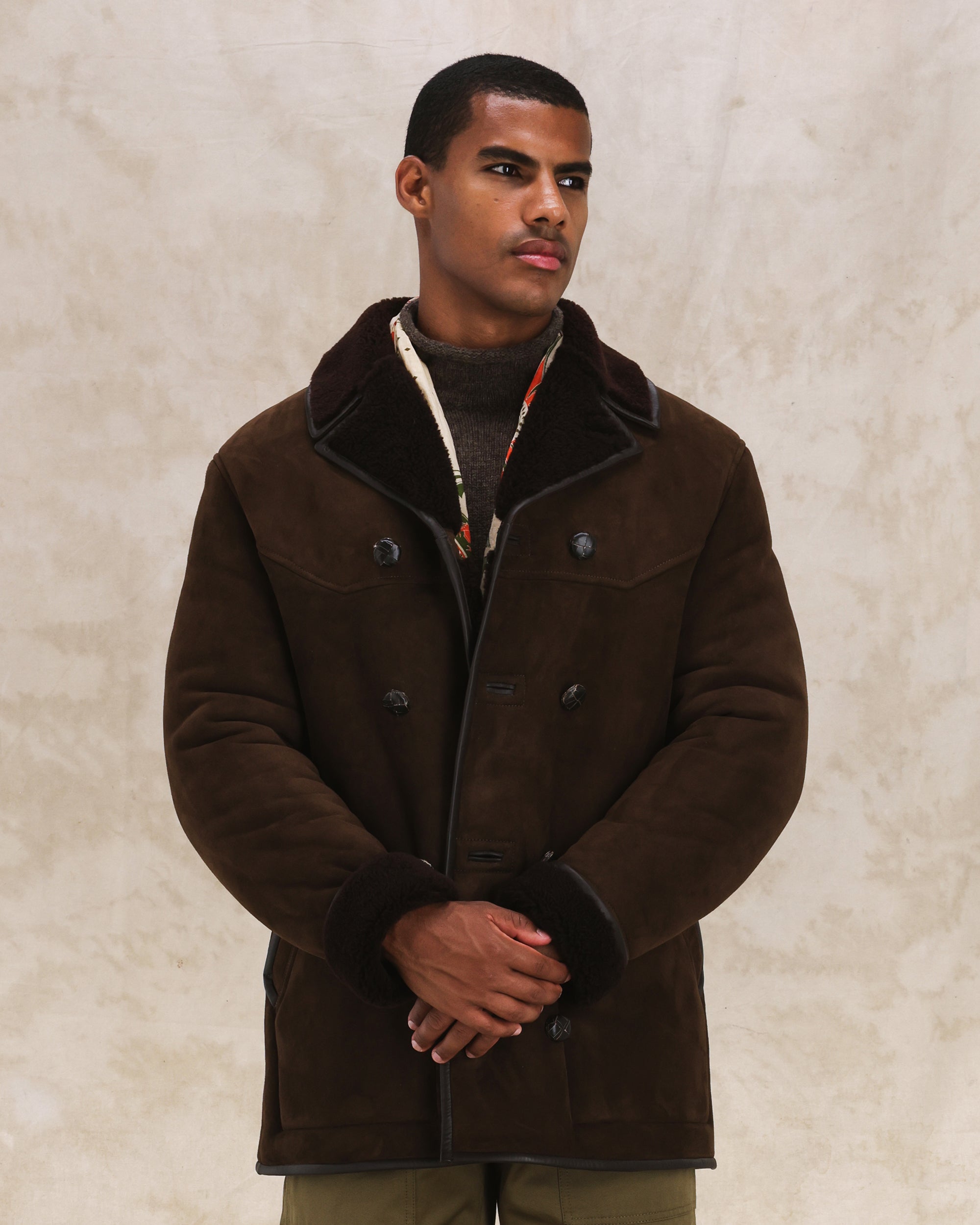 Lemans Cappotto Doppiopetto In Montone