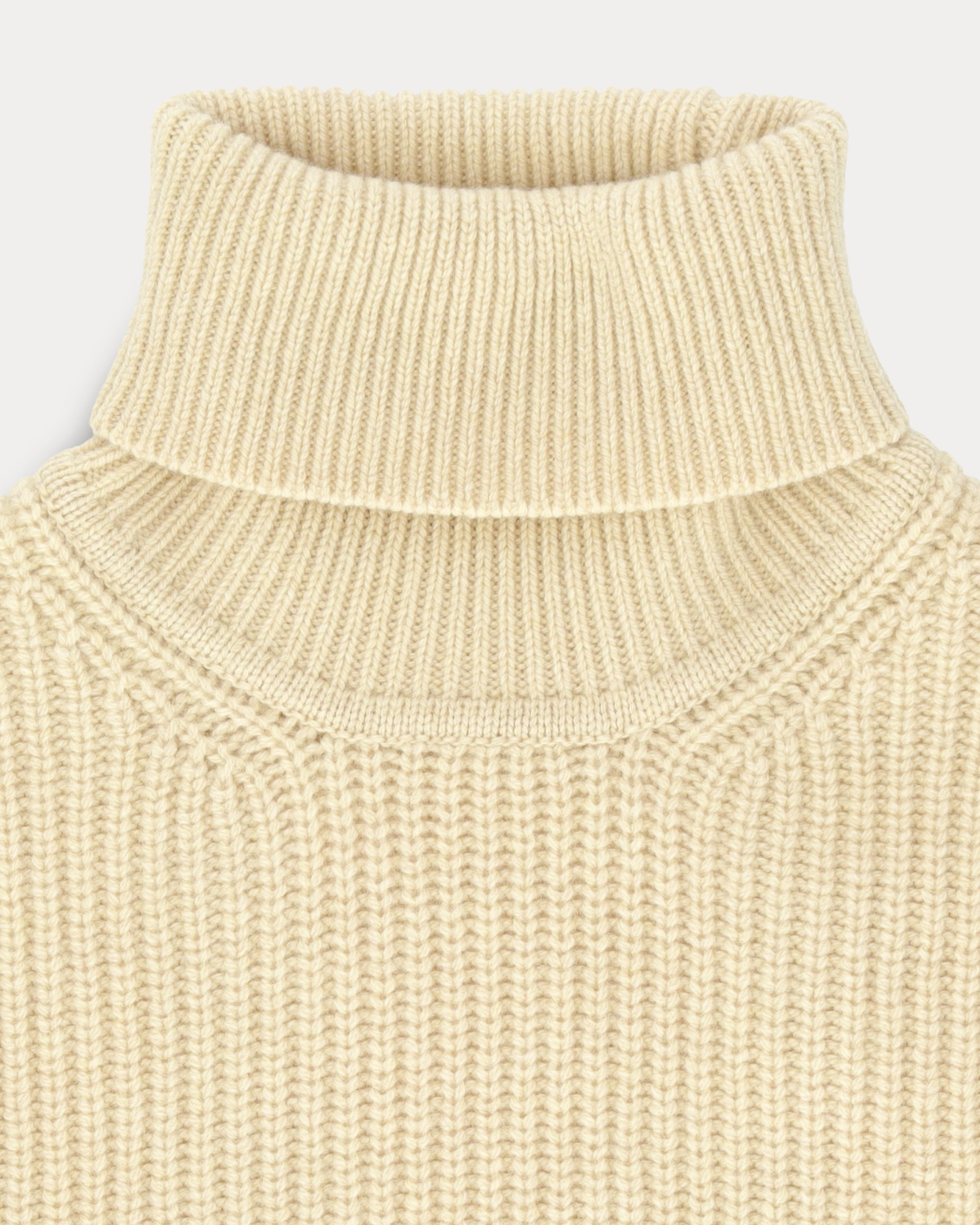 Lion High Neck Wool Jumper