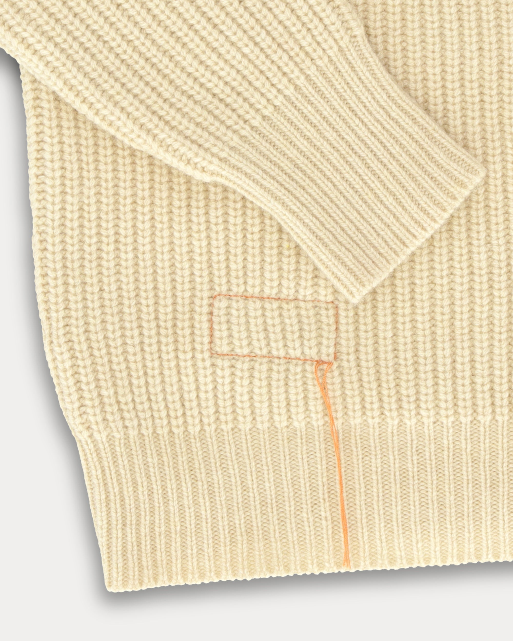 Lion High Neck Wool Jumper