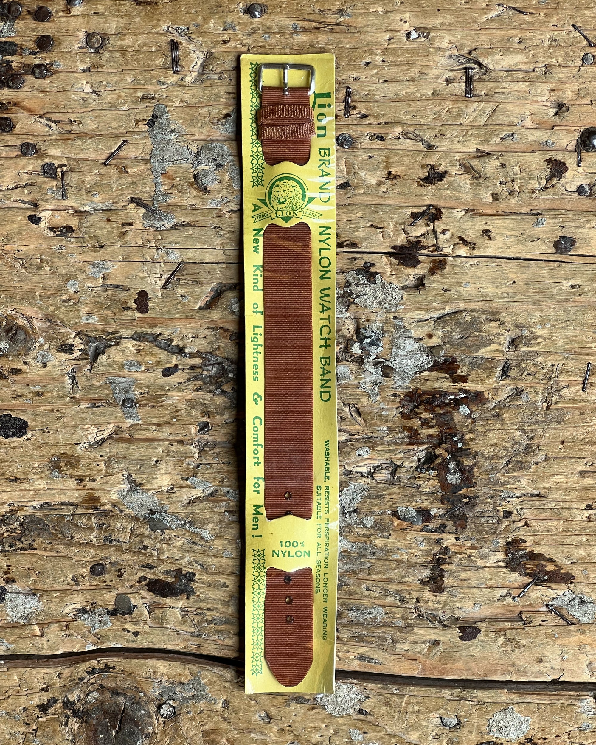 Lionvintagestrap Cinturino In Tessuto 18Mm