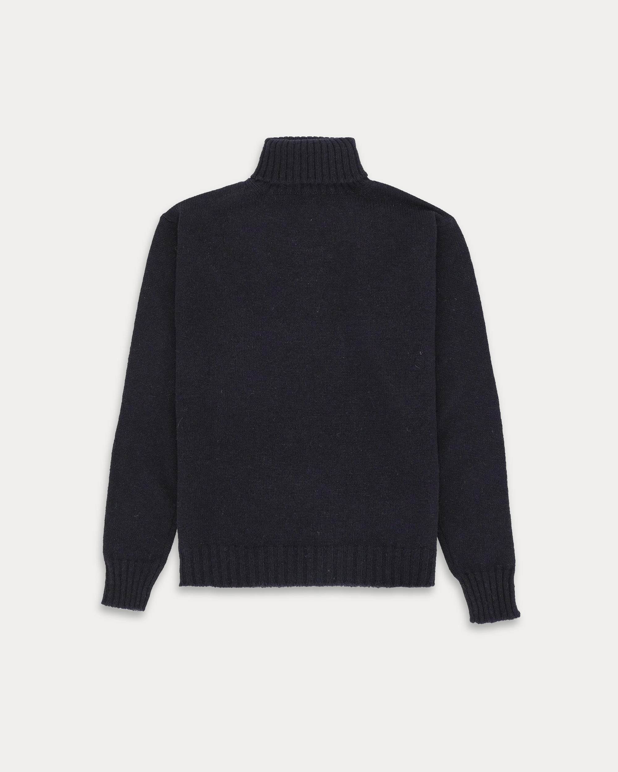 London Wool Turtleneck Sweater