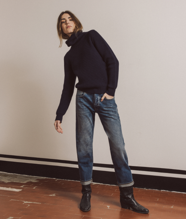 Lucy Maglione Collo Alto in Lana e Cashmere