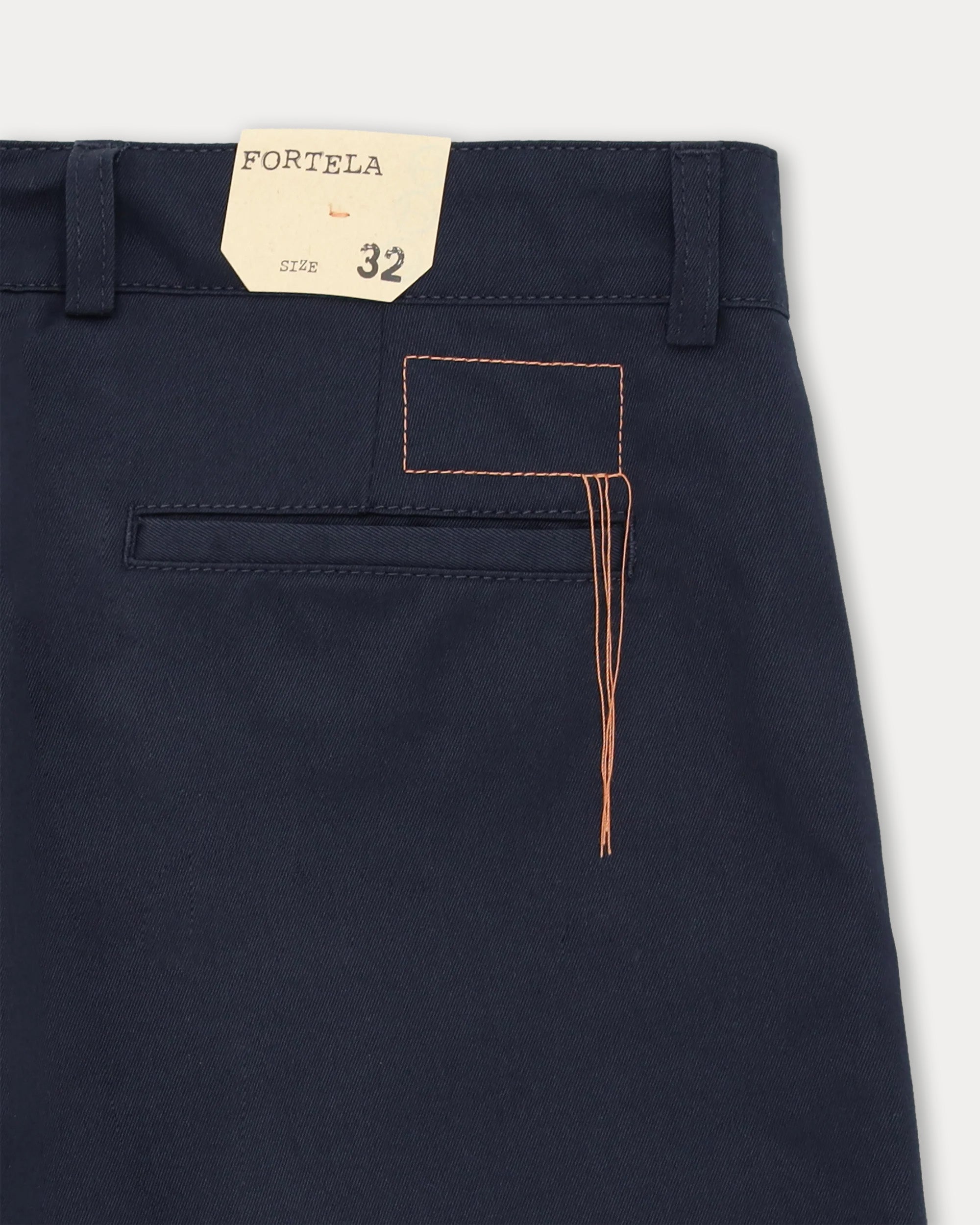 Maine Pantaloni Chino in Gabardine di Cotone Pesante