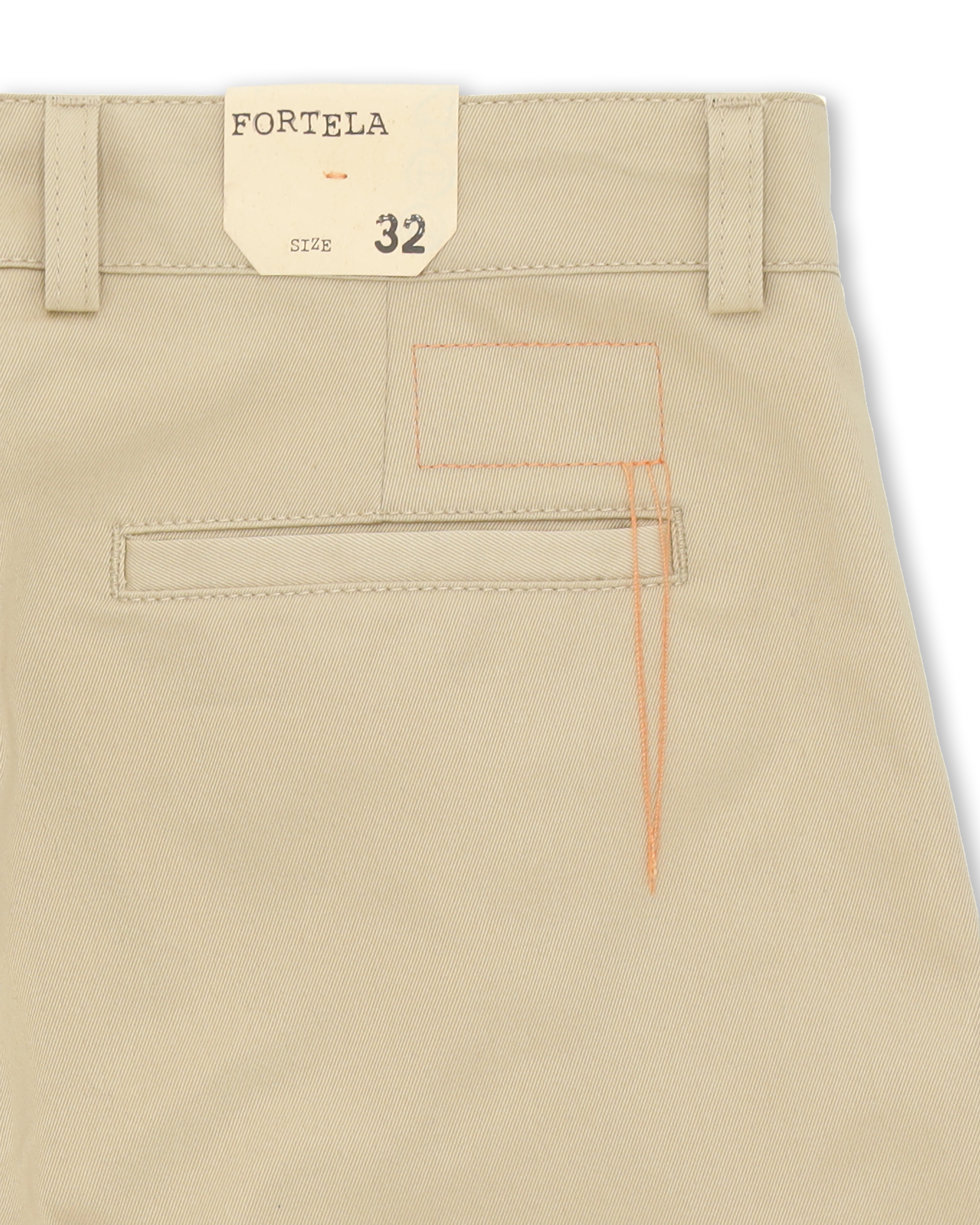 Maine Pantaloni Chino in Gabardine di Cotone Pesante