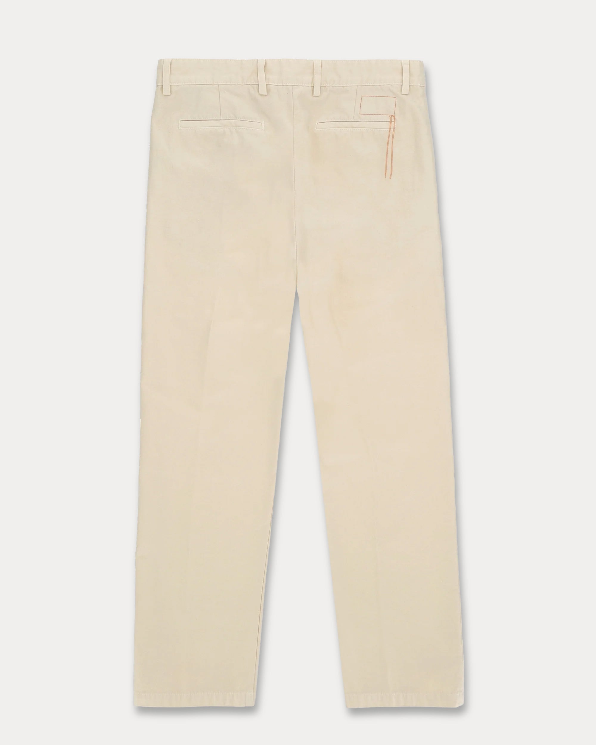 Maine Pantaloni In Canvas di Cotone Rovesciato