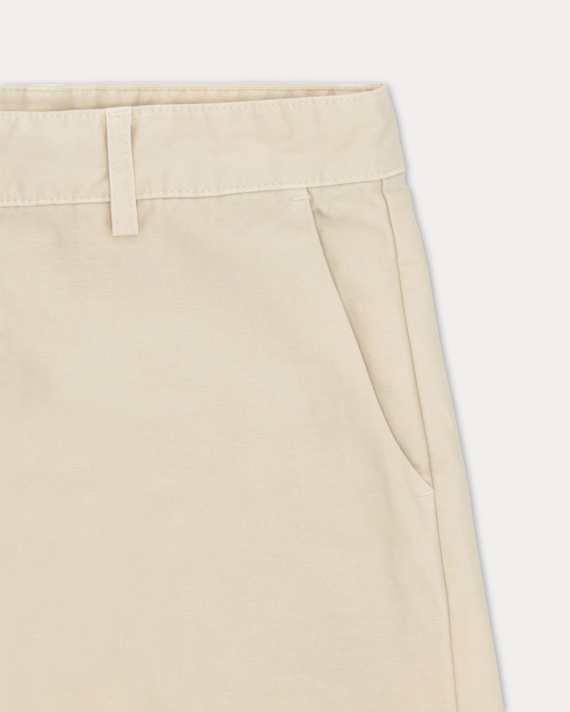 Maine Pantaloni In Canvas di Cotone Rovesciato