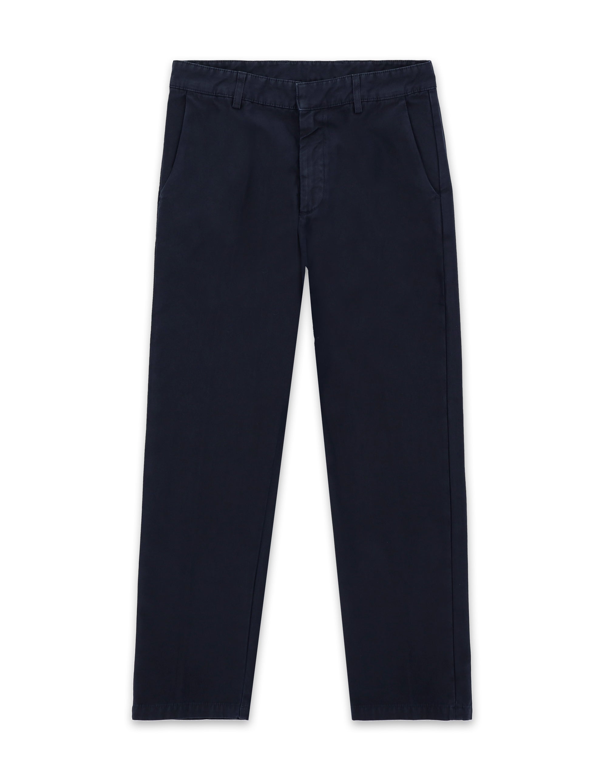 Maine Pantaloni In Canvas di Cotone Rovesciato