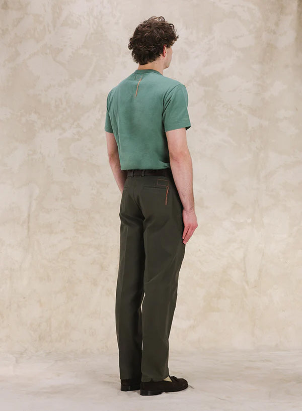 Maine33 Reverse Cotton Canvas Pants