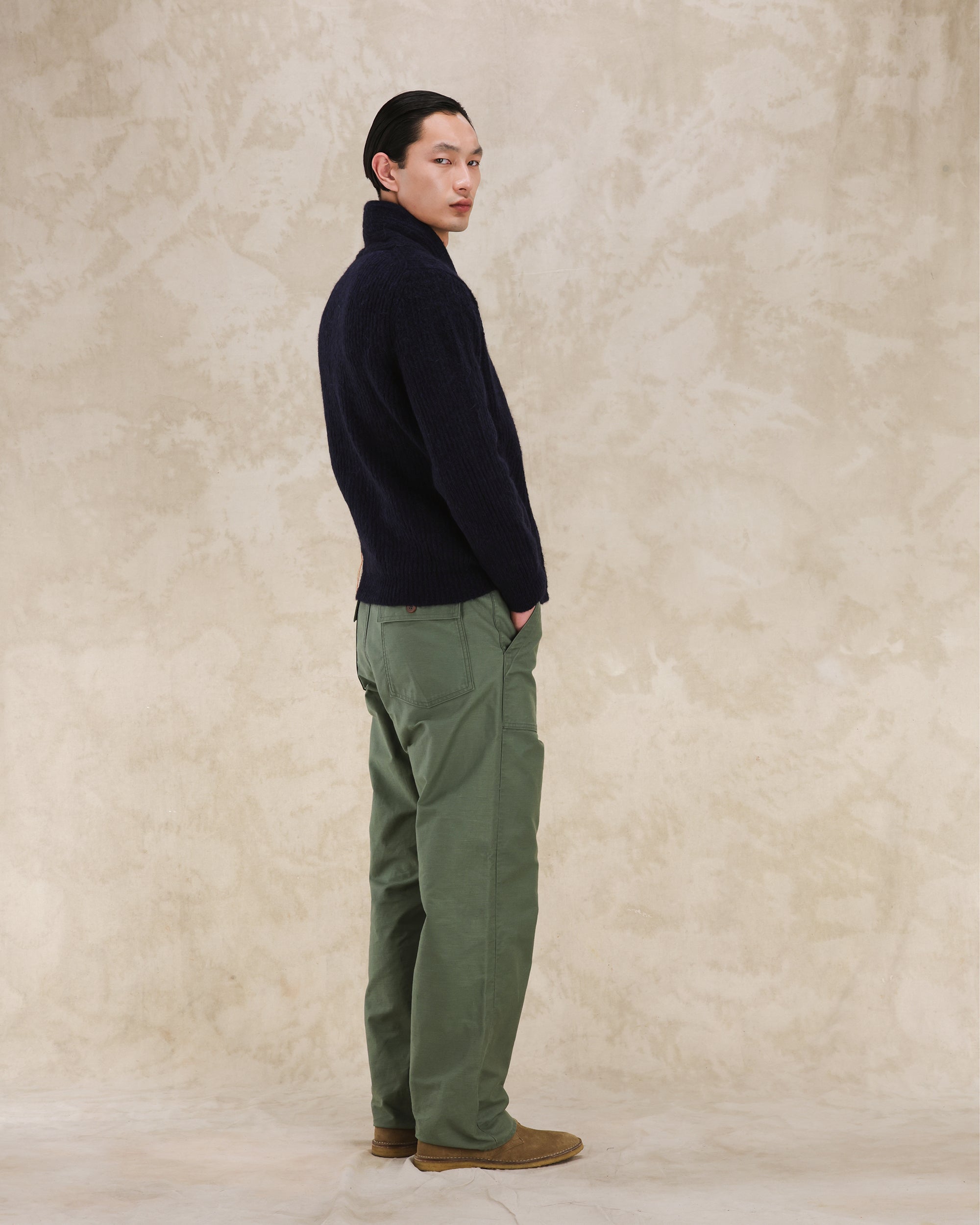 Majes Cardigan In Maglia Misto Alpaca