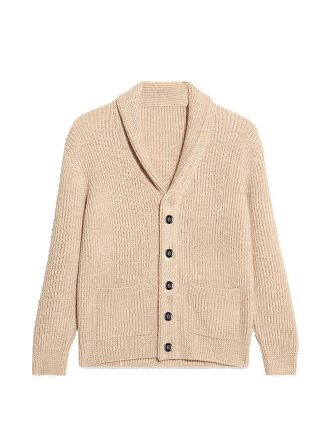 Majes Cardigan In Maglia Misto Alpaca