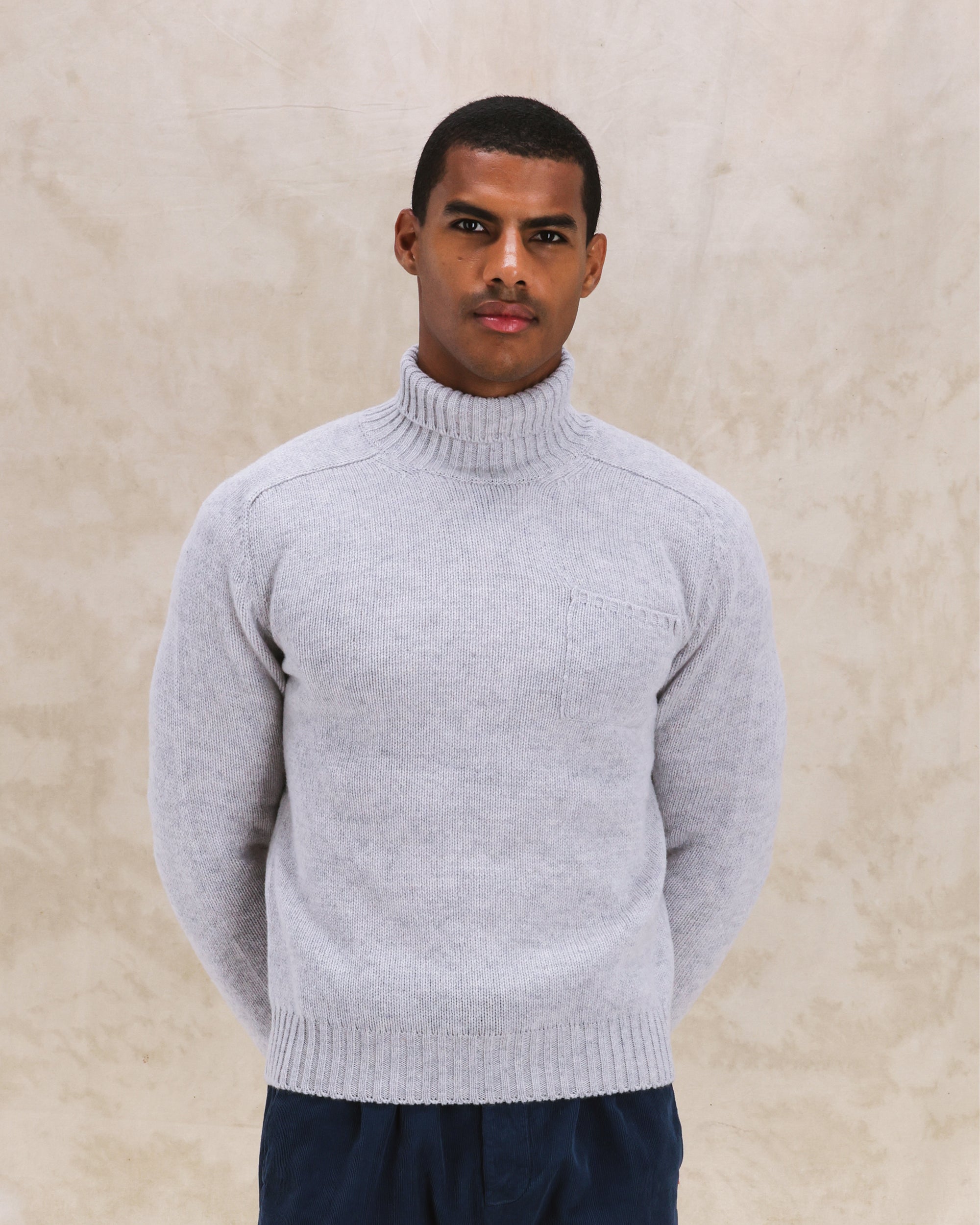 Mallory Maglione Collo Alto In Lana Merino