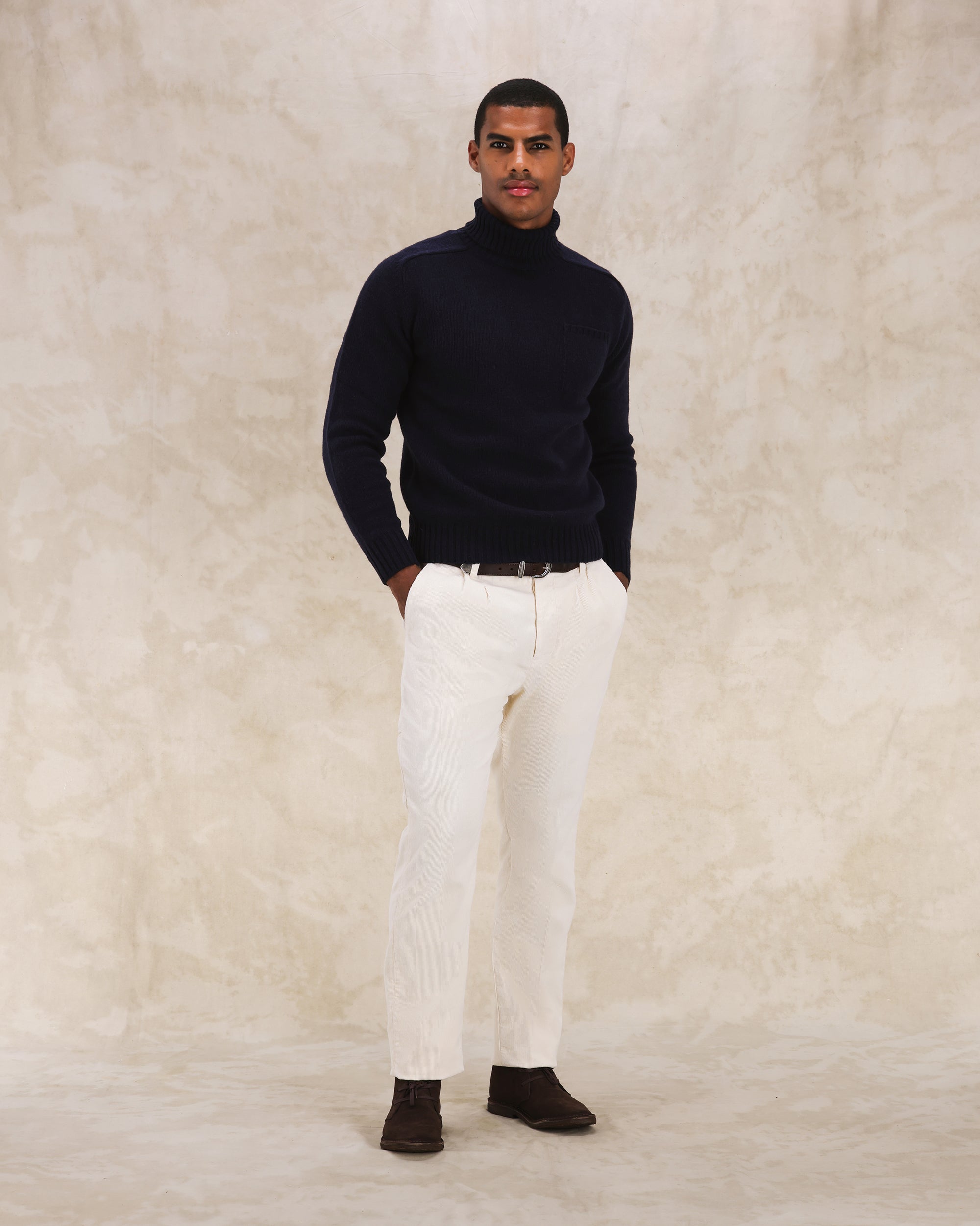 Mallory Maglione Collo Alto In Lana Merino