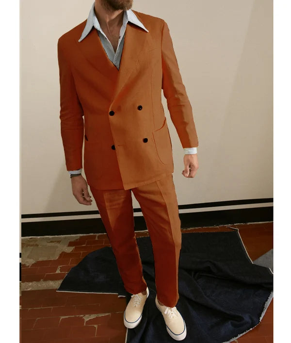 Marcello Tailored Linen Suit