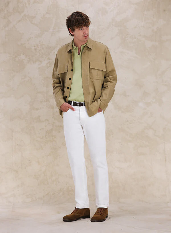 Mark Waxed Cotton Overshirt