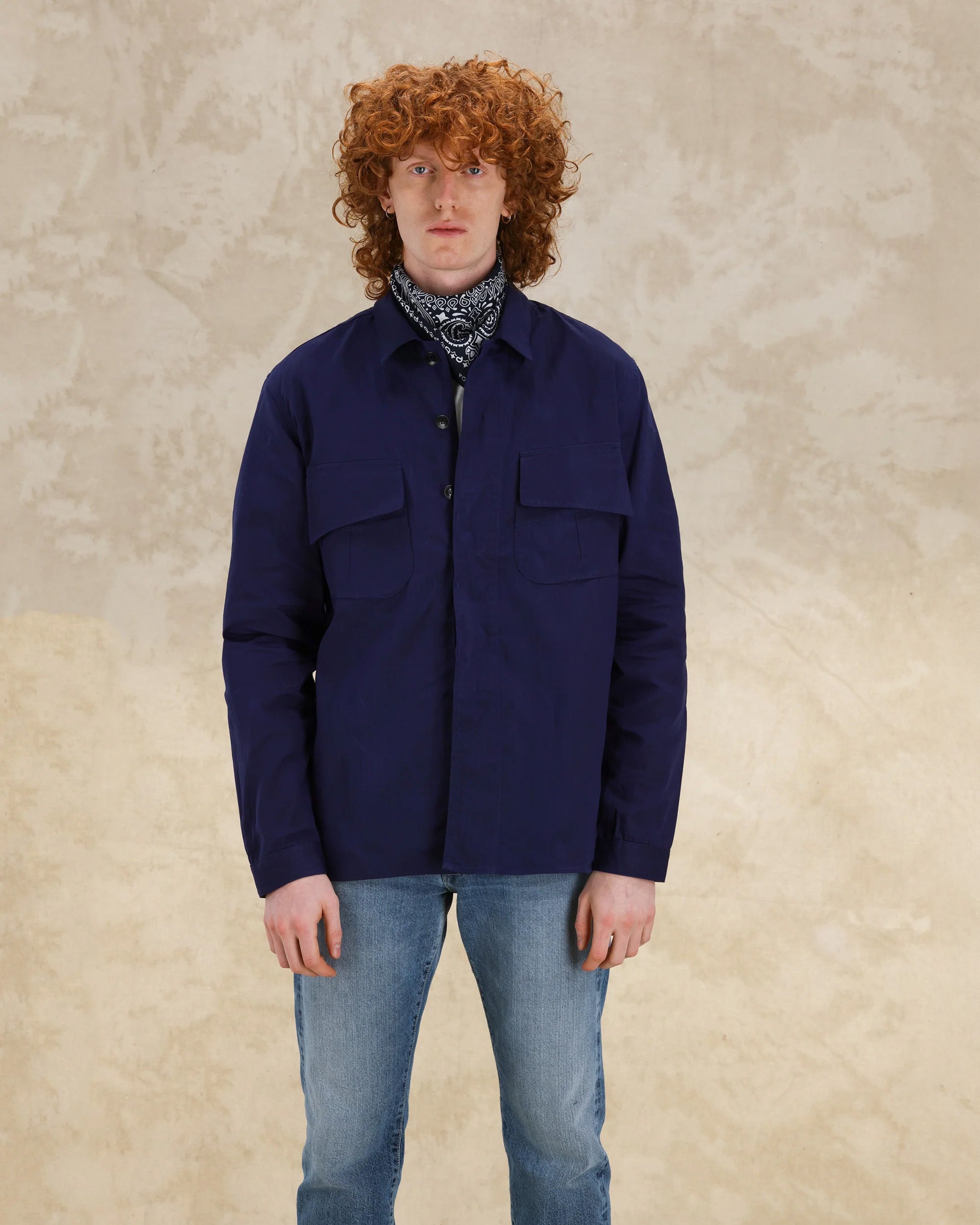 Mark Waxed Cotton Overshirt