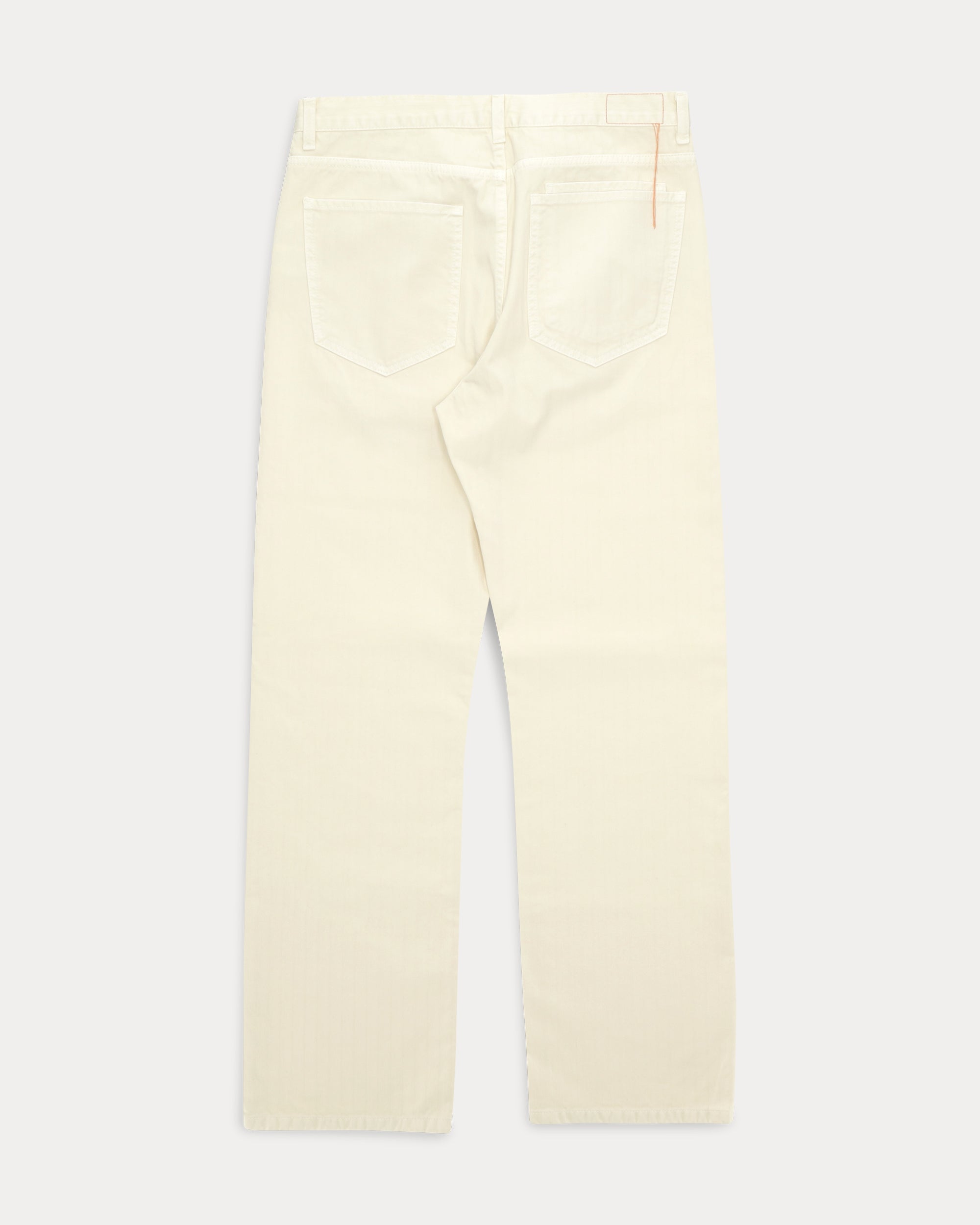 Mcqueen Pantaloni in Herringbone di Cotone
