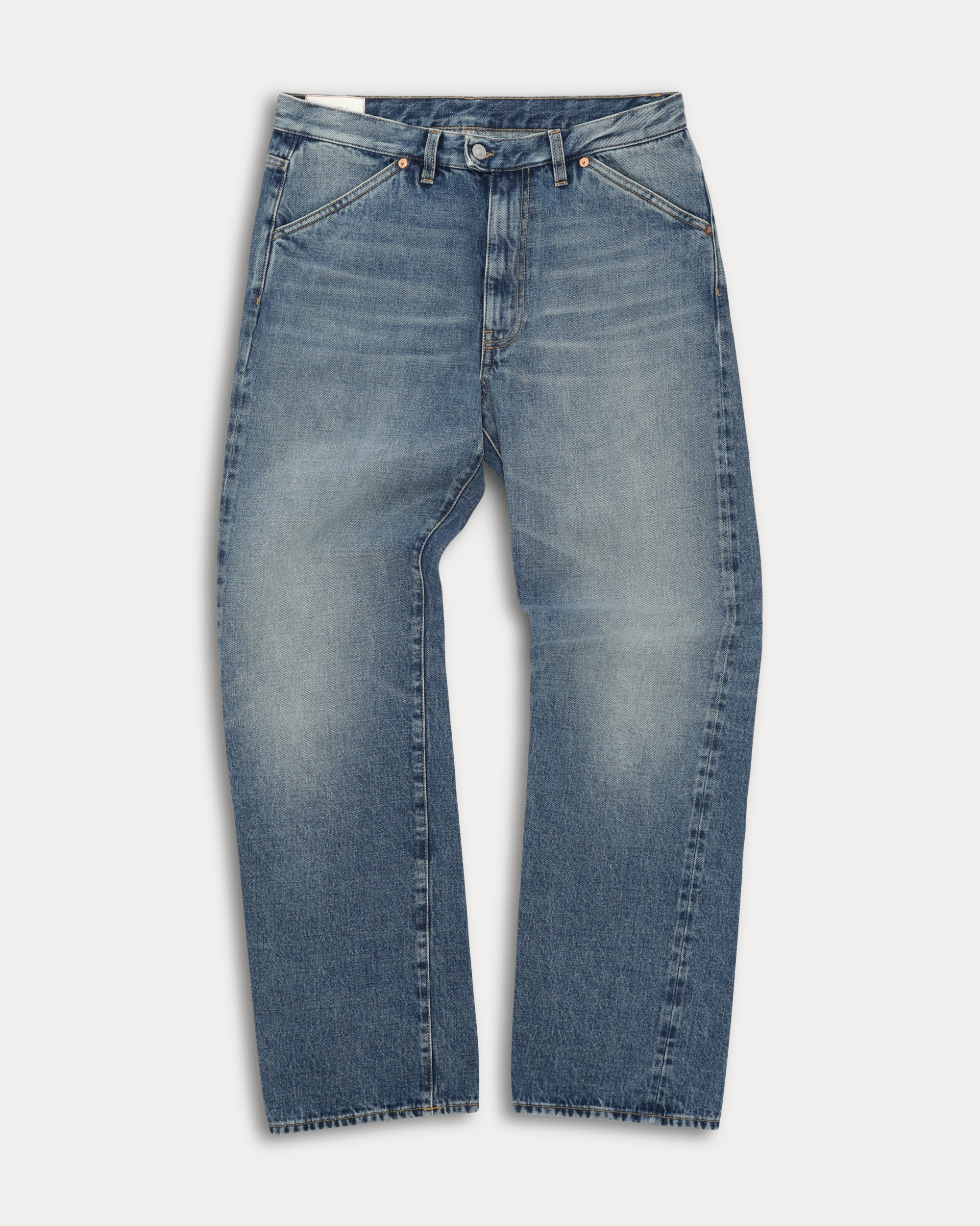 Mcqueen Japan Denim 5-Pocket Regular Fit Stone Wash