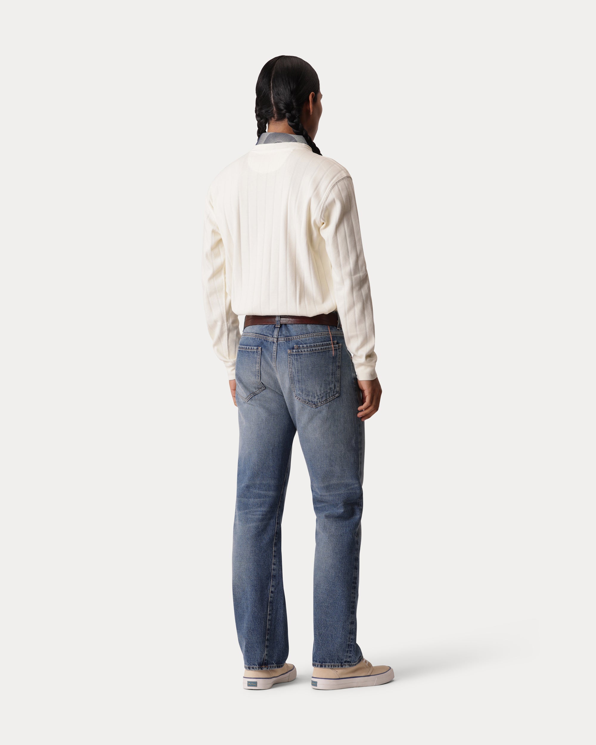 Mcqueen Japan Denim 5 Tasche Regular Fit Stone Wash