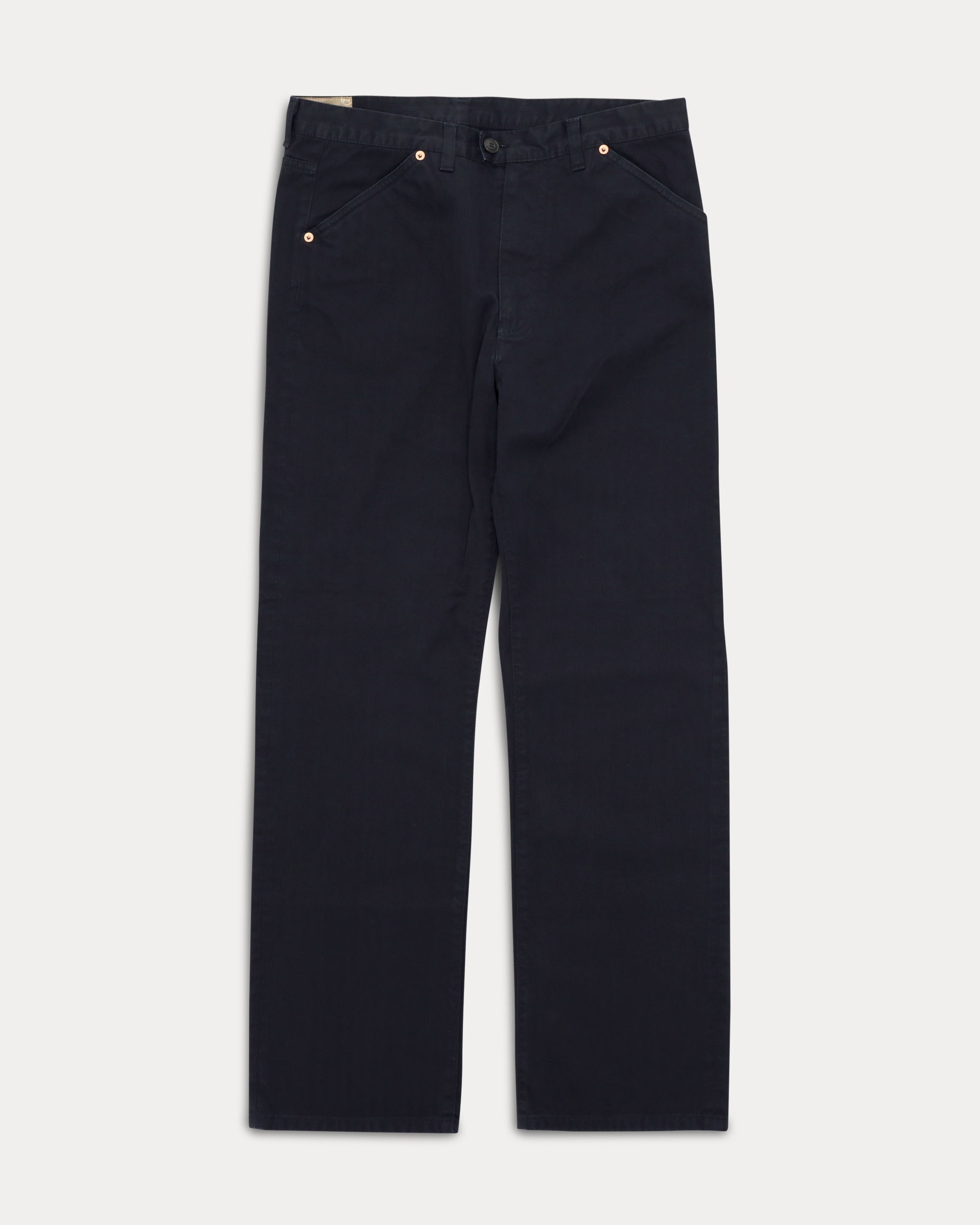 Mcqueen Pantaloni in Herringbone di Cotone
