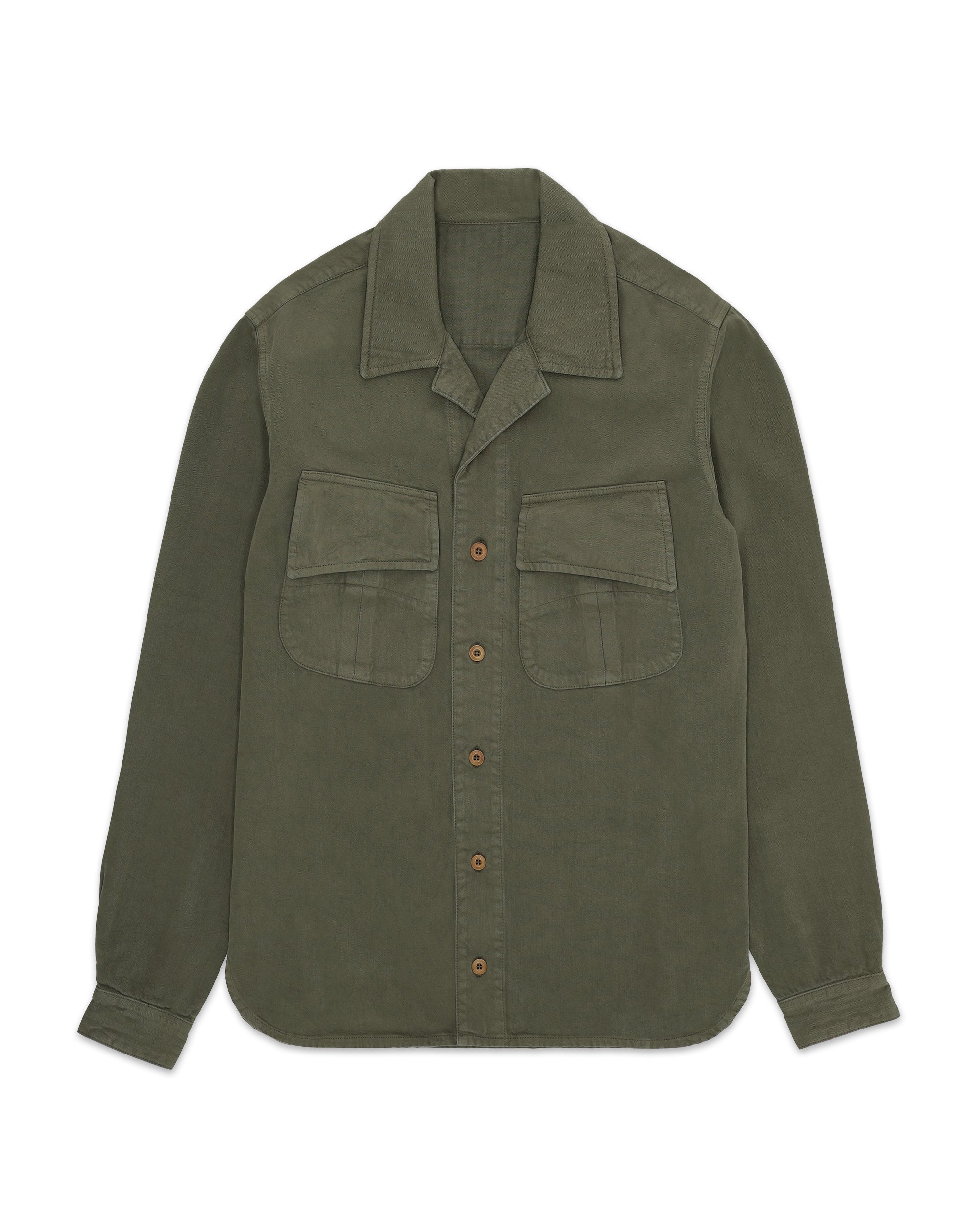 Meckongt Overshirt In Herringbone