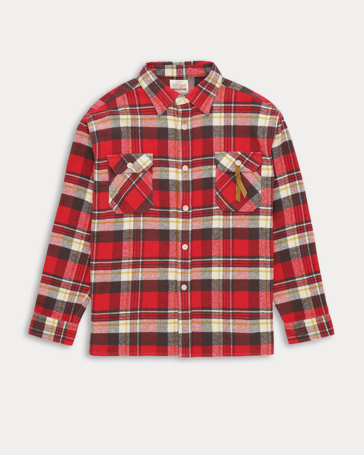 Mescal Checkered Flannel Overshirt