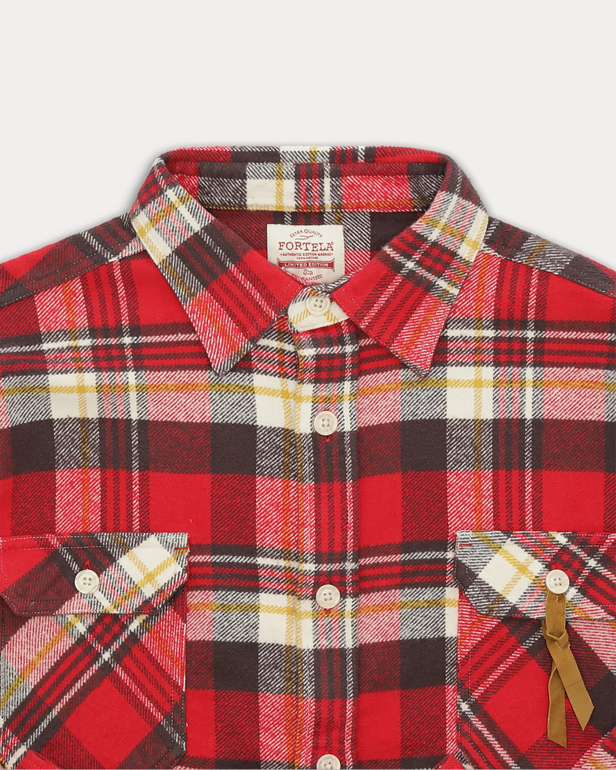 Mescal Checkered Flannel Overshirt