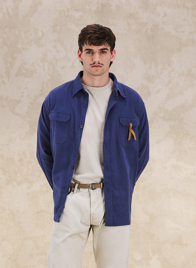 Mescal Overshirt In Flanella