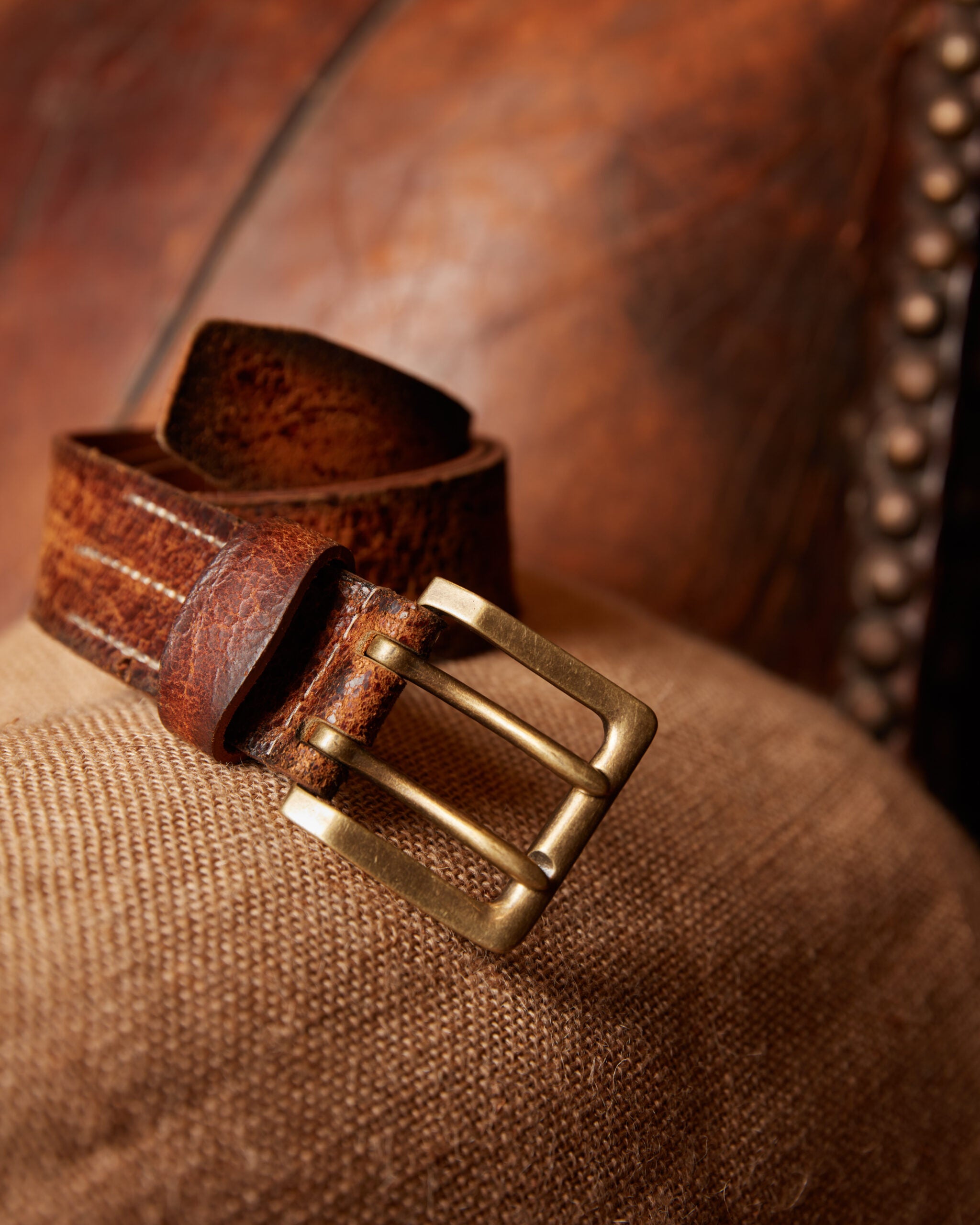 Tasha Cintura in Pellle con doppio Ardiglione